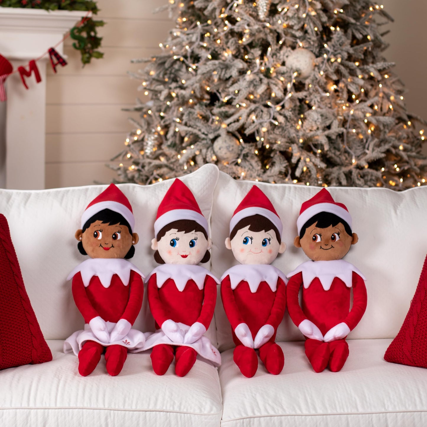 Elf on The Shelf - Plushee Pals Huggable Boy Blue Eyes, 27 inch