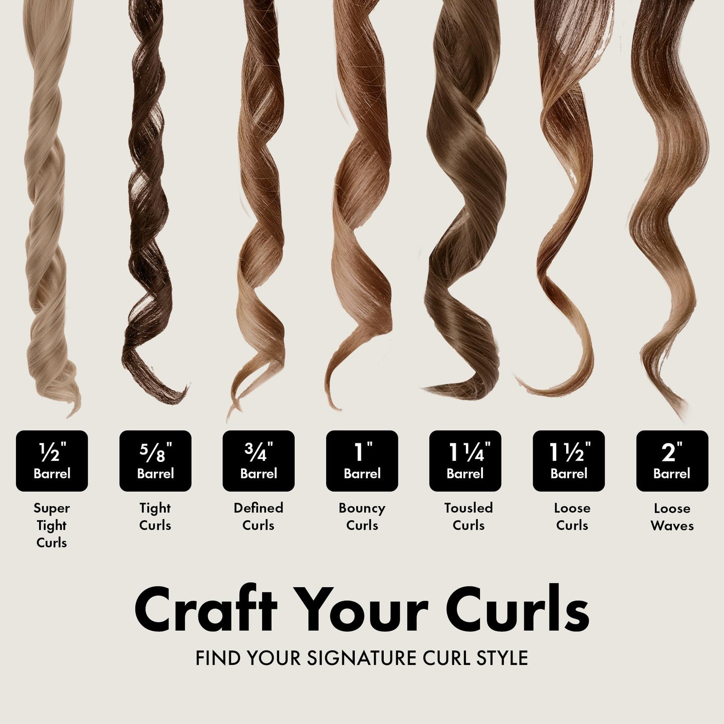 HOT TOOLS New and Improved 24K Gold Professional 1" Extended Barrel Curling Wand for Bouncy Curls | No Clamp for Quick and Easy Styling, 24K Gold Technology for Long-Lasting Results & Longer Barrel