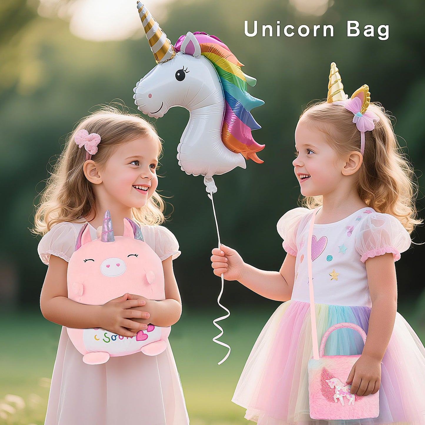 Get Well Soon Gift for Kids, Feel Better Gifts for Kid, Kids Get Well Baskets, Care Package for Girls with Get Well Soon Unicorn Plush Pillow, Get Well Gifts Set for Girls after Surgery