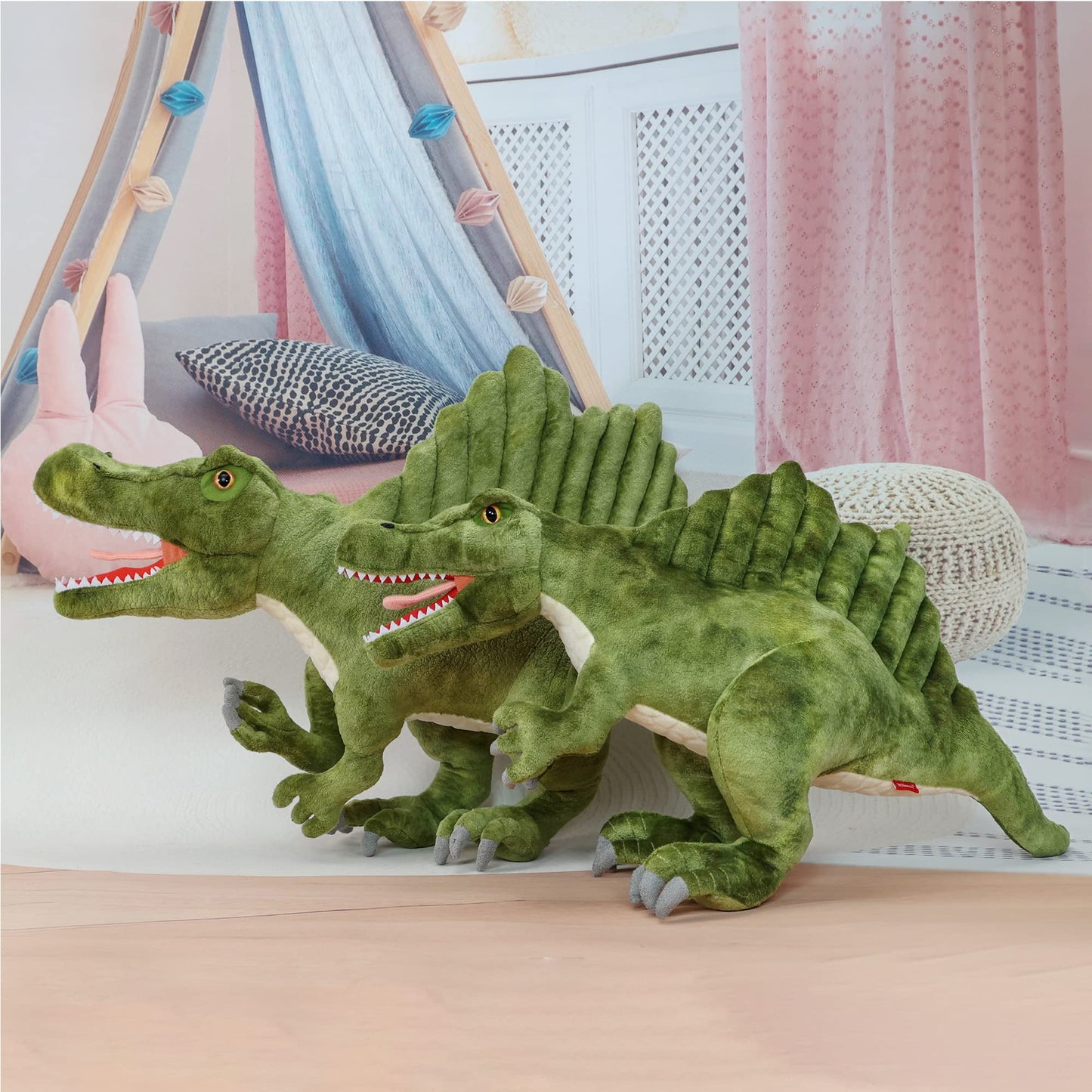 Wilomis Dinosaur Stuffed Animal, 21" Spinosaurus Soft Dinosaur Plushies, Stuffed Dinosaurs for Boys Kids