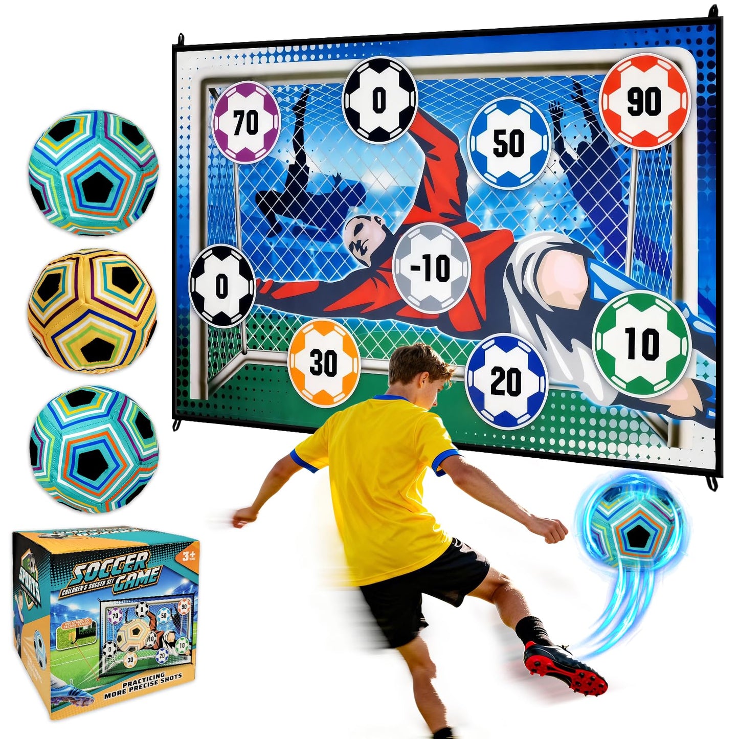 Mirthoza Sticky Soccer Target Game