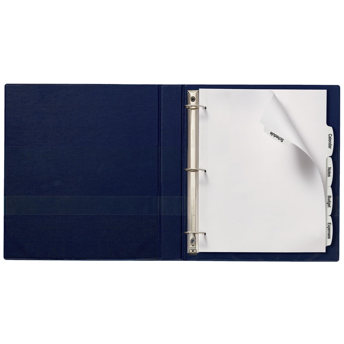 Avery Big Tab Printable White Label Dividers for 3 Ring Binders, 5 Tabs per Set, White, Great for Office Supplies, School Supplies, Organizing, and More (20 Sets of 14434)