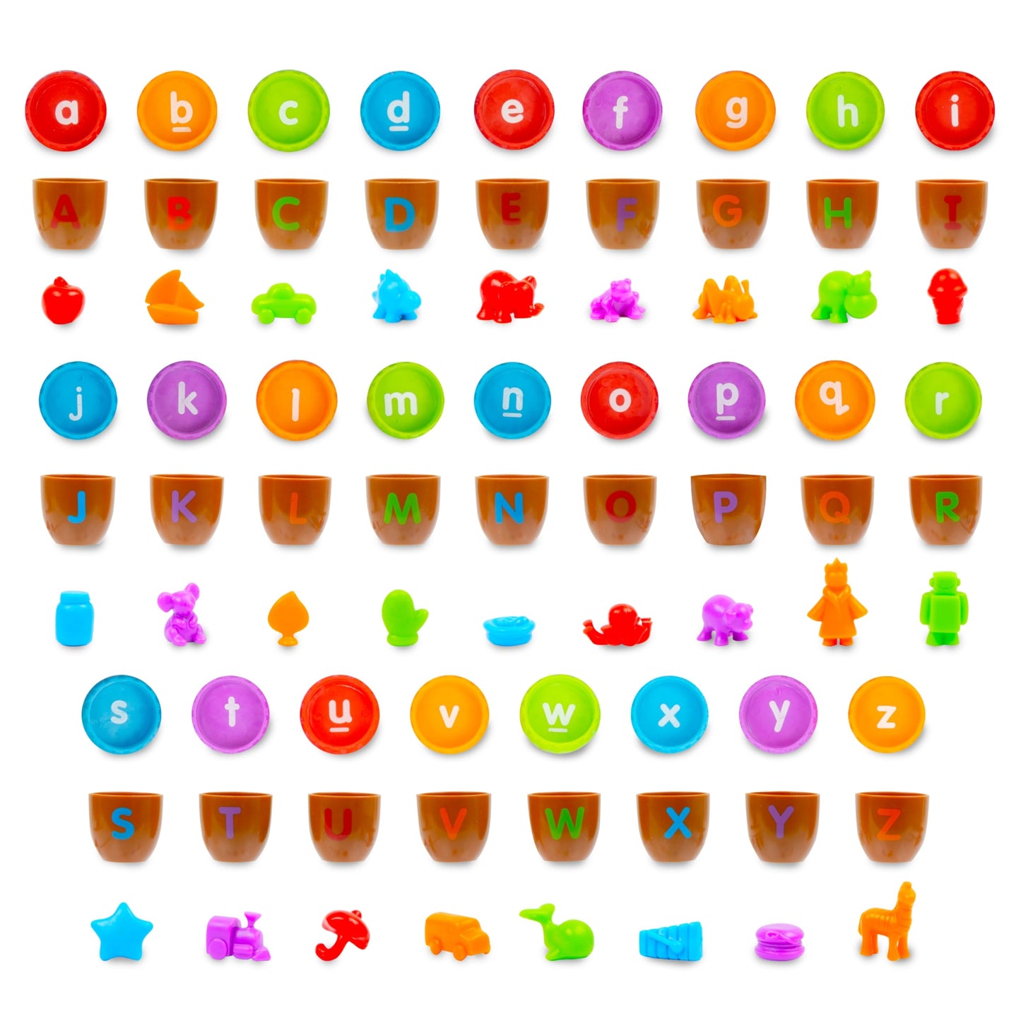 Learning Resources Alphabet Acorns Activity Set -78 Pieces, Ages 3+ Toddler Learning Toys, ABC Toys for Toddlers