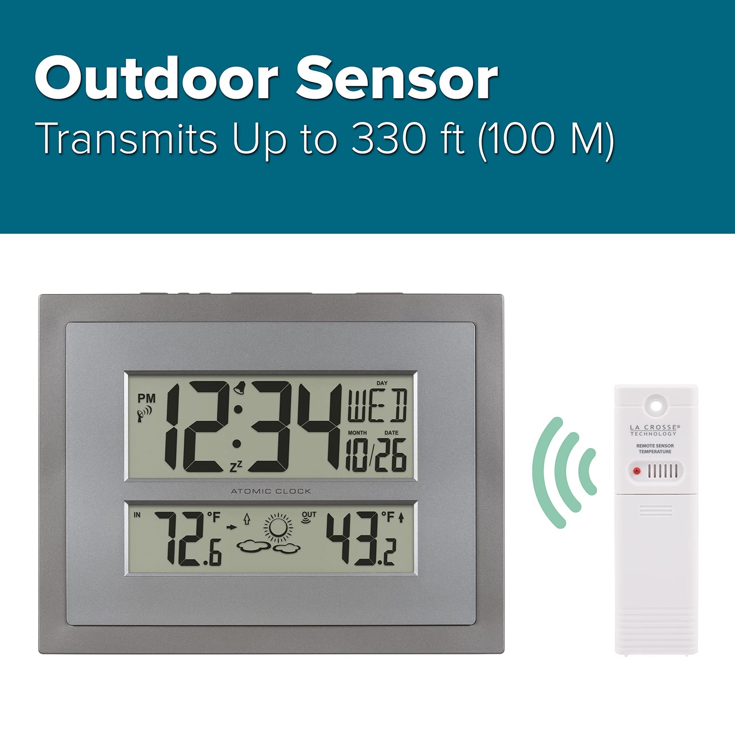 La Crosse Technology Atomic Wall/Table Clock (512-85937)