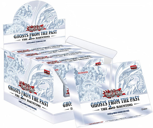 YuGiOh Trading Card Game 2022 Ghosts From The Past The 2nd Haunting DISPLAY Box [5 MINI Boxes (15 Booster Packs)]