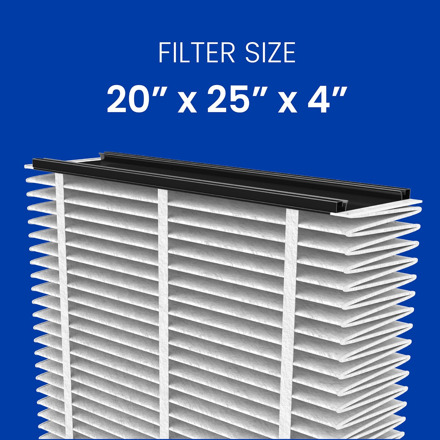 AprilAire 813 Replacement Filter for AprilAire Whole House Air Purifier 2025FG - MERV 13, Healthy Home Allergy, 20x25x4 Air Filter (Pack of 1)