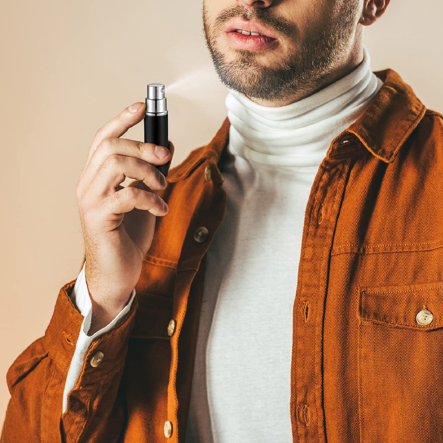 35 Pieces Refillable Perfume Atomizer Mini Refillable Spray Bottle Portable Perfume Bottle with 35 Pieces Refill Dispenser Pump Transfer Tool for Outgoing (10 ml)