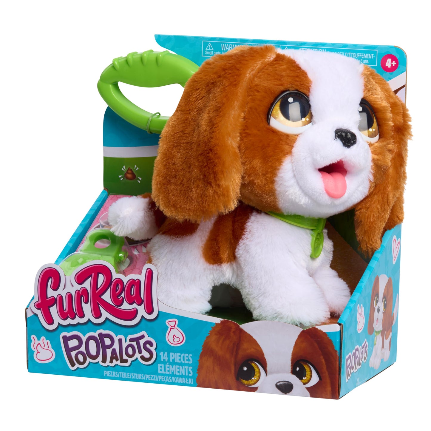 FurReal Poop-a-Lots - King Charles Spaniel, Kids Toys for Ages 4 Up, Gifts and Presents
