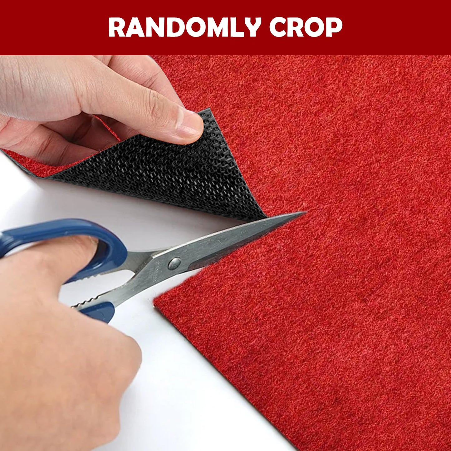 450 GSM Extra Thick Waterproof Red Carpet Runner for Events Decorations, 3X10 Ft Not Slip Red Runner Aisle Runway Rug for Wedding, Party, Banquet, Activity Entrance and Special Events Decorations