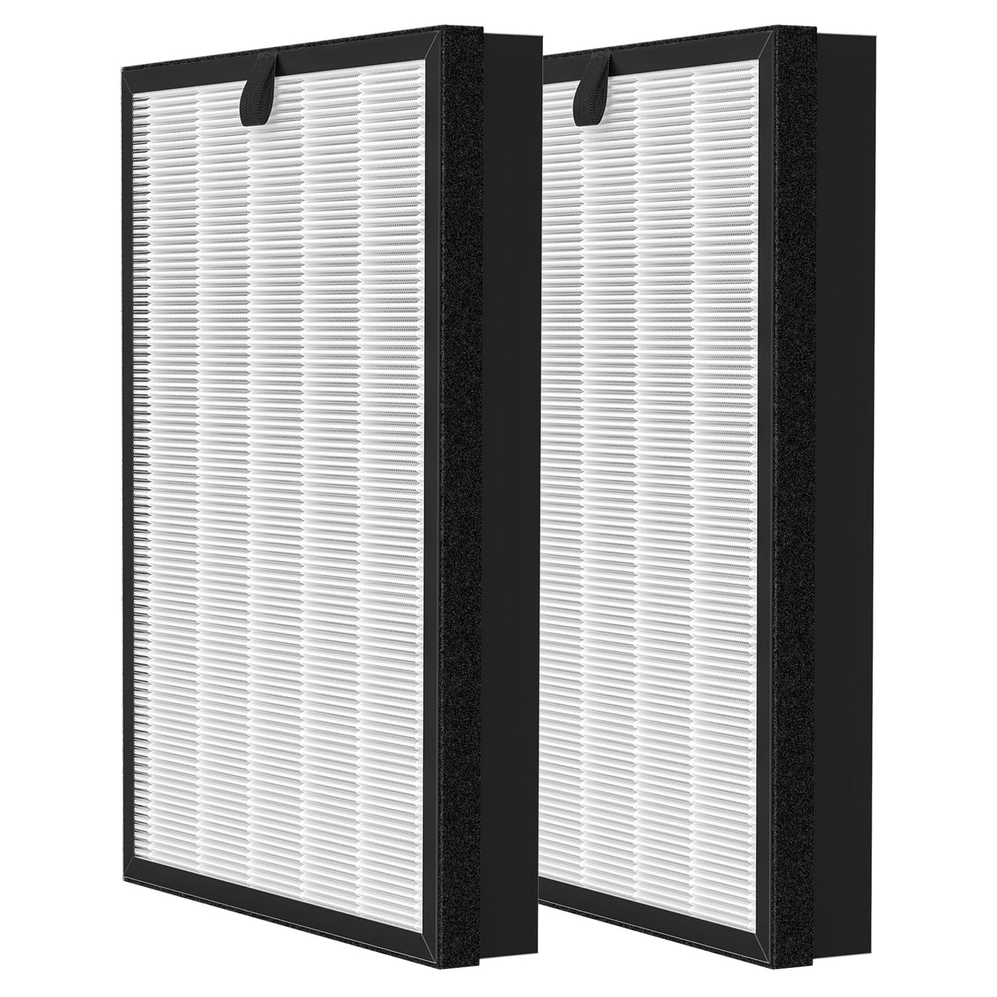 400 Air Purifier Replacement Filter True HP-14 HEPA Filter Compatible with Puro 400 Air Purifier, 3-in-1 HEPA with Activated Carbon Filter Attach 99.97% of Pet Dander, Smoke, Pollen, 2 Pack