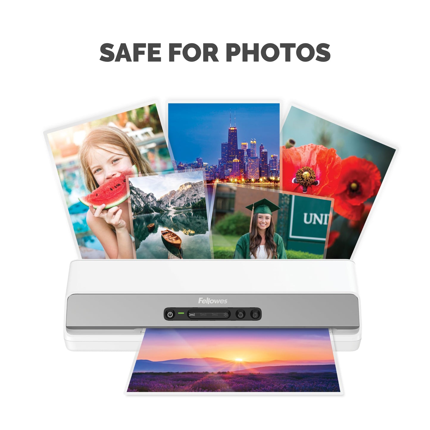 Fellowes Hot Laminating Pouches, 3 Mil, Menu Size, 50 Per Pack (52013)