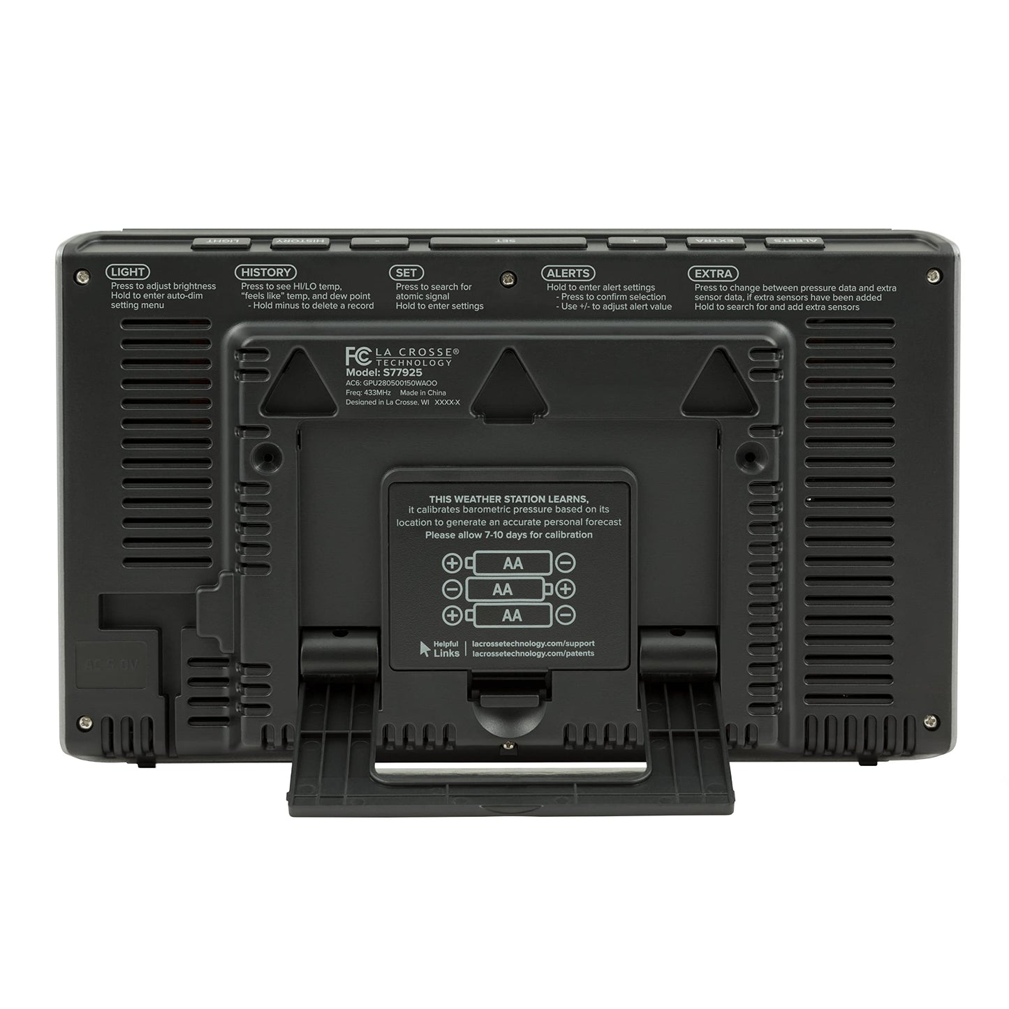 La Crosse Technology S77925-INT Wireless Color Weather Station