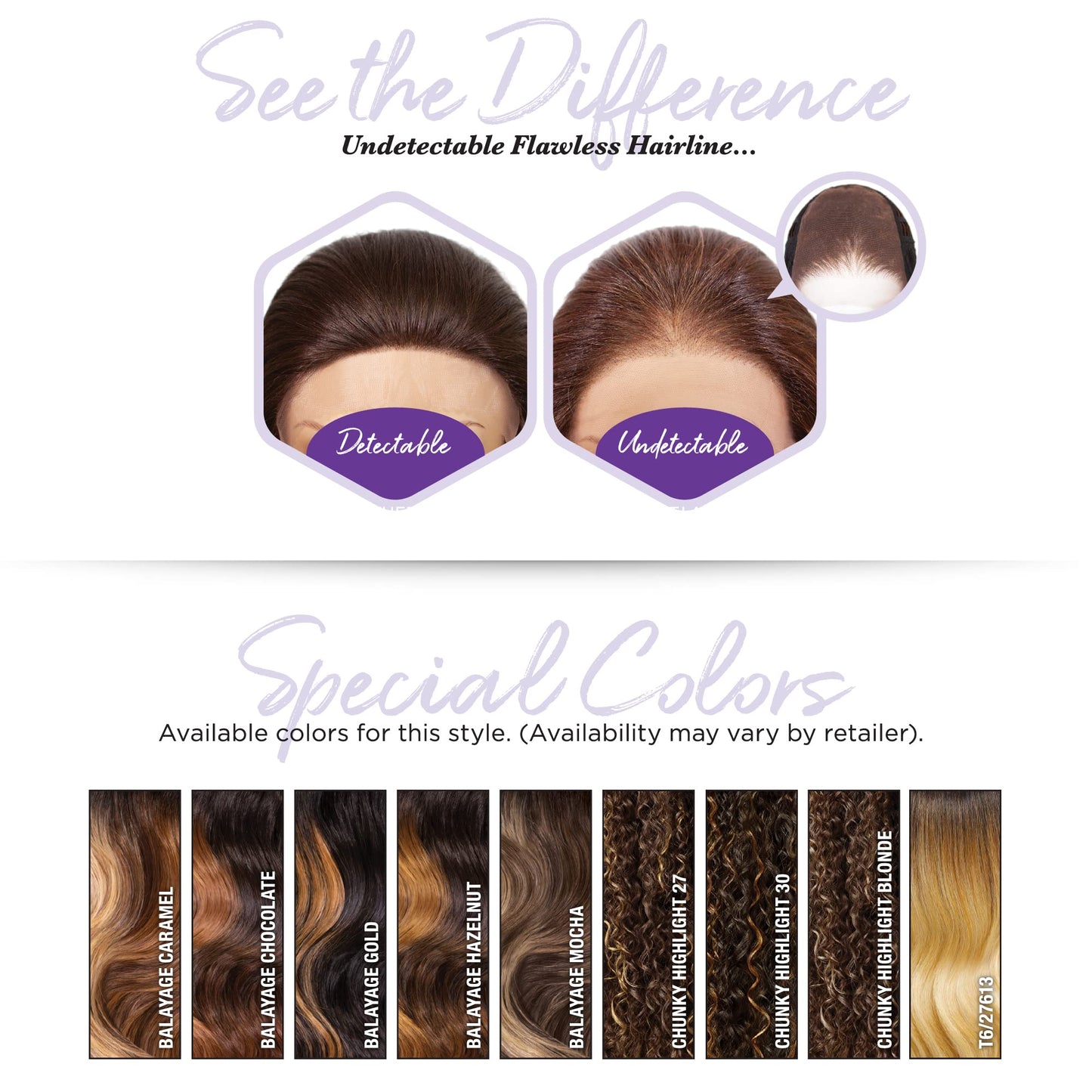 Sensationnel What lace 13x6 Wigs - braelyn lacefrontal hand tied glueless synthetic with natural density preplucked hairline (BALAYAGEMOCHA)