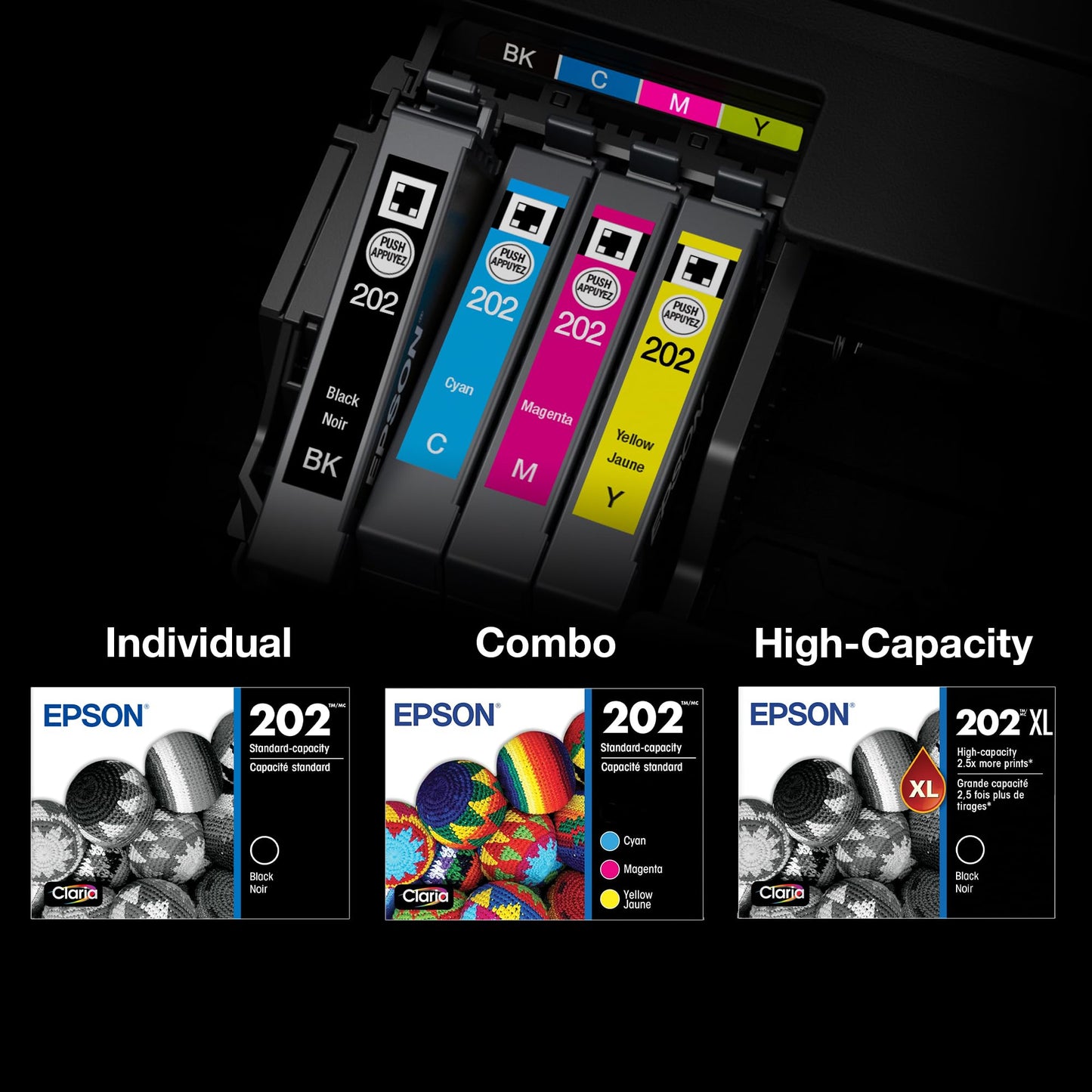Epson T202XL120 Claria High-capacity Ink Cartridge - Black