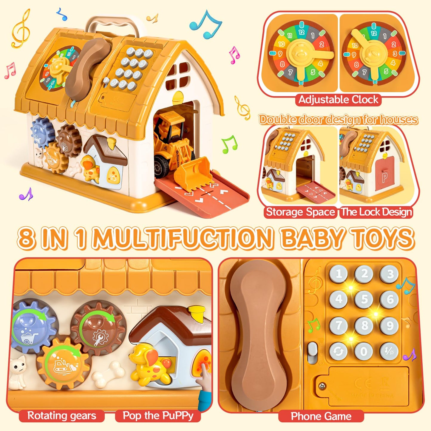 SLTBEH Toys for 3 Year Old Gifts, Montessori Toys for Toddlers