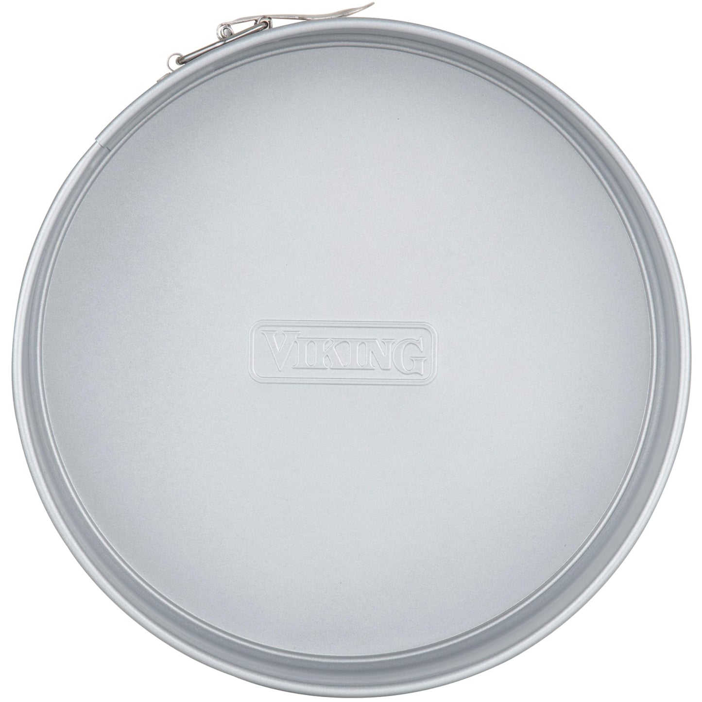 Viking Premium 9-Inch Nonstick Ceramic Springform Pan, Made without PFAS, Heavy Gauge Aluminized Steel Cheesecake Baking Pan, Reinforced Iron Frame, Even Heating, Oven Safe for 475F, Silver