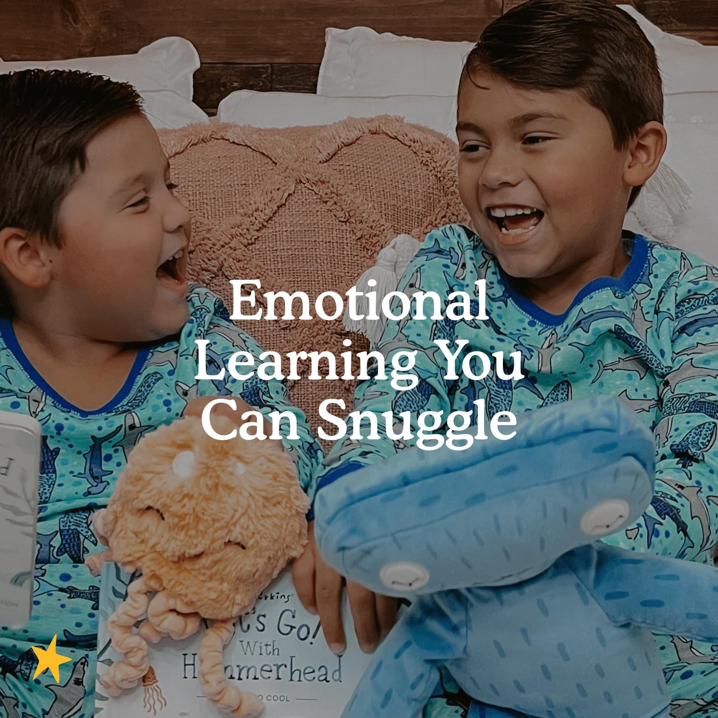 Slumberkins Flip Out Hammerhead: Emotional Regulation Set
