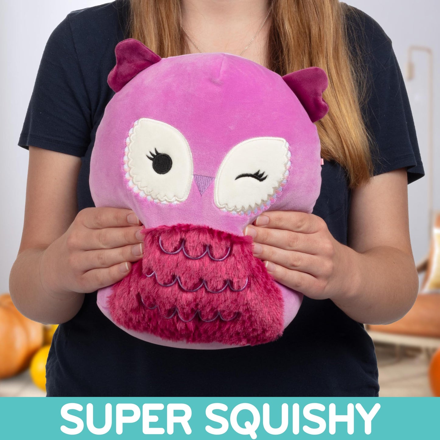 Squishmallows 10 Inch Aurora The Purple Owl - Official Jazwares Plush - Collectible Squishy Soft Stuffed Animal Toy - Gift for Kids, Boys, & Girls