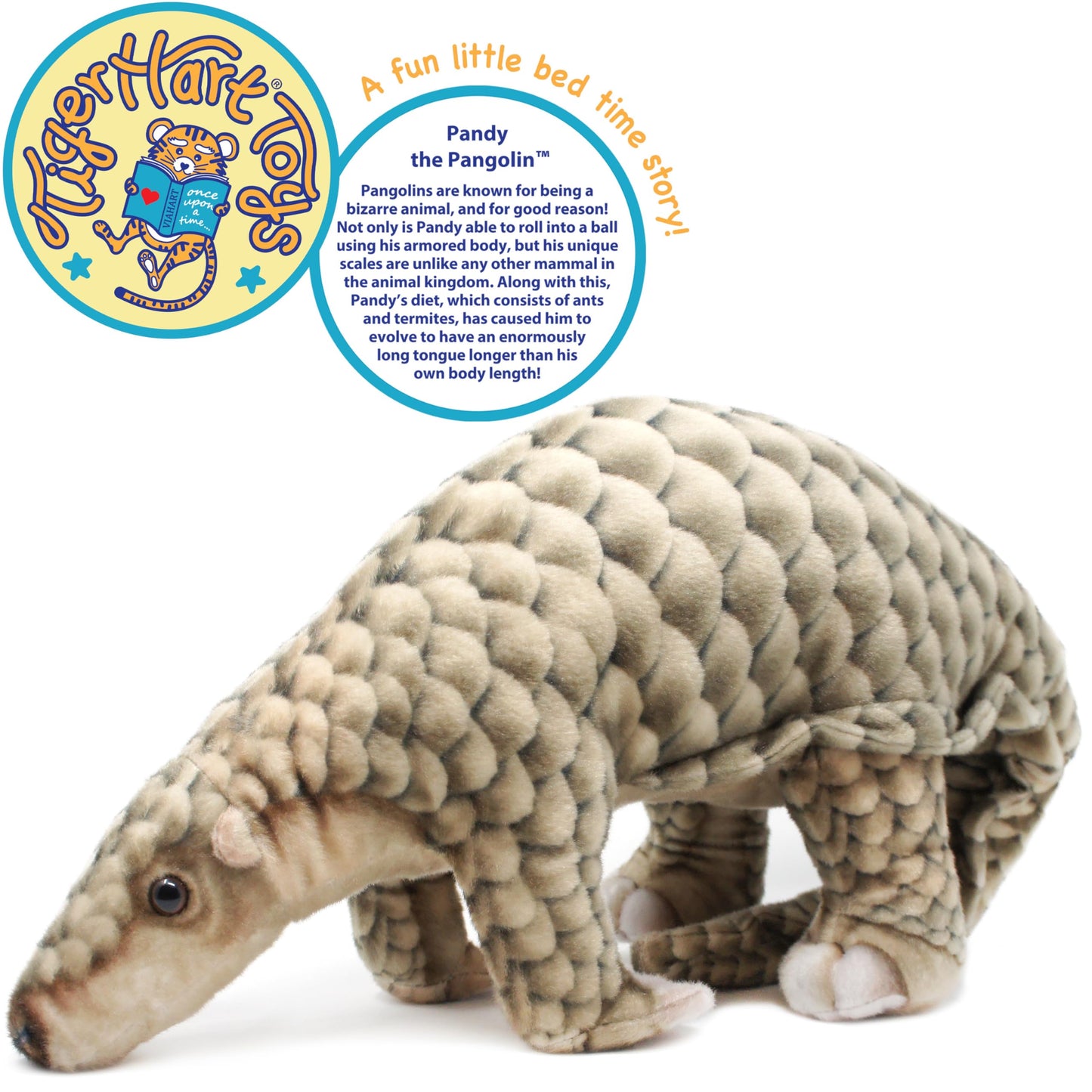 Pandy The Pangolin - 30 Inch Stuffed Animal Plush - by TigerHart Toys
