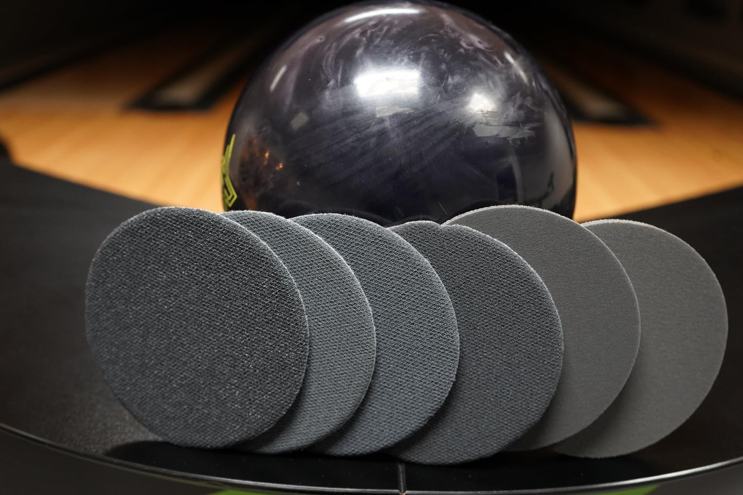 Creating the Difference TruCut Sanding Pads | 6 Pack Variety (1 each - 500, 1000, 1500, 2000, 3000 & 5000) | 5” Diameter | Made Specifically for Bowling Balls | Resurfacing – Surface Management
