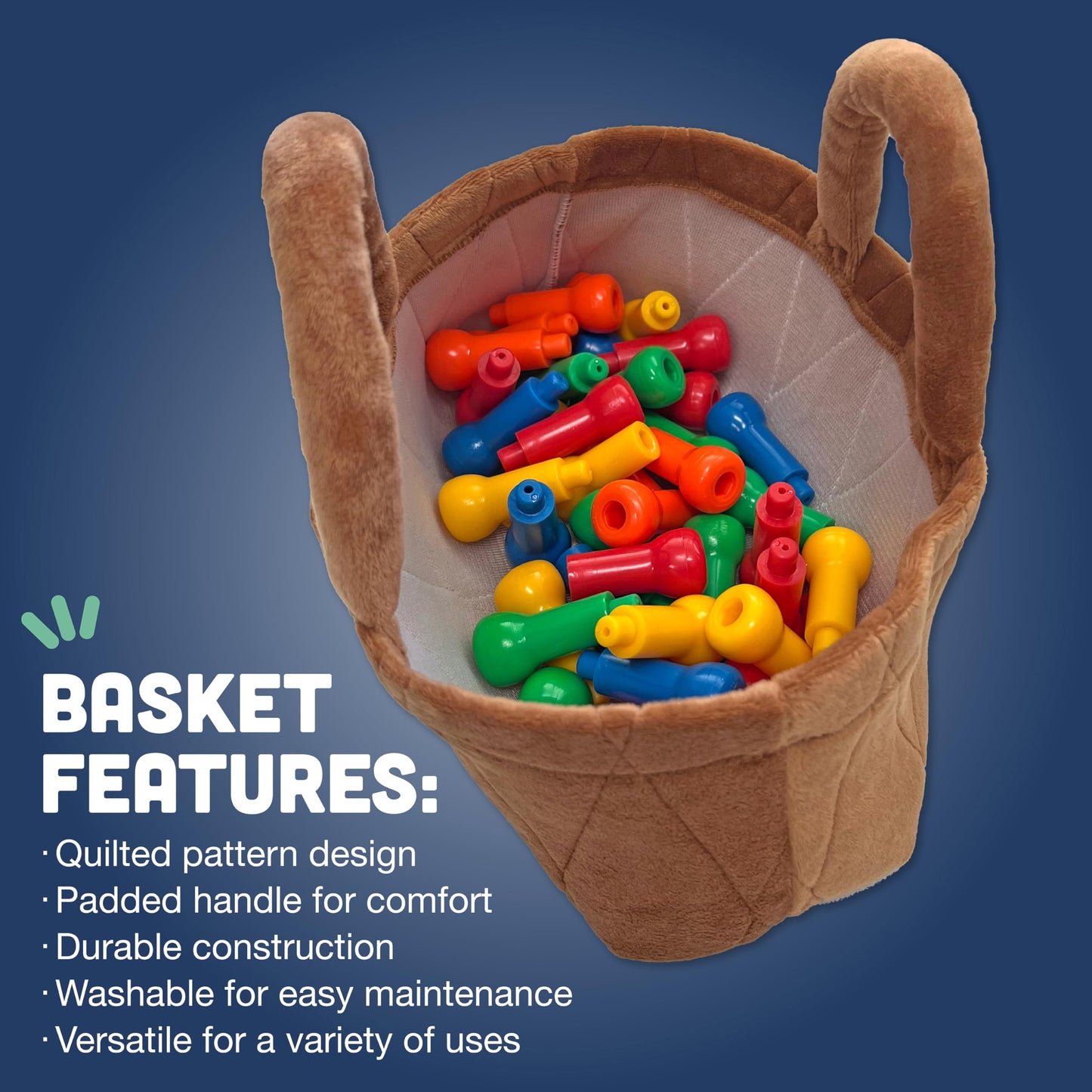 Basket of Babies MTC-13 Creative Minds Plush, 6 Piece Set for All Ages