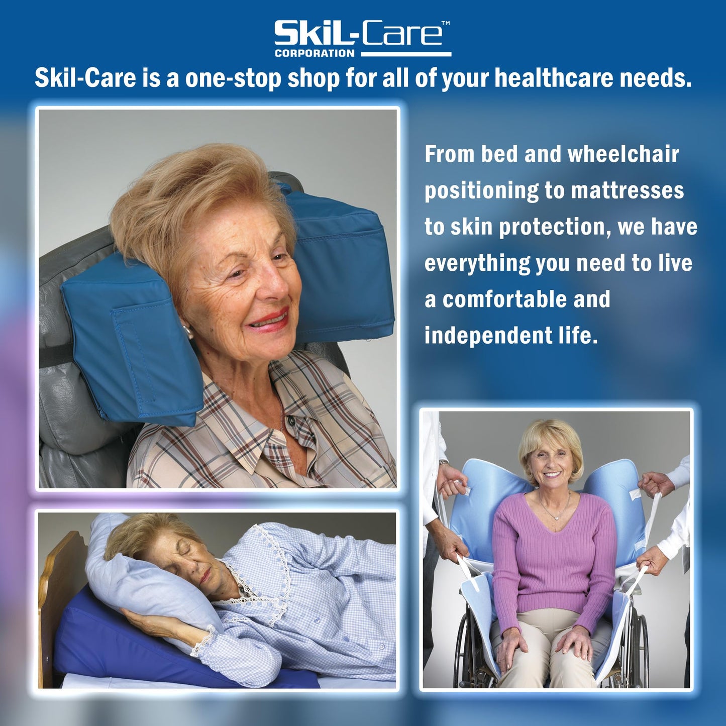 Skil-Care Heel-Float Plus Boot, Large/Bariatric, 5" Wide - Zero Heel Pressure, Cooling Gel Insert, Cutouts for Pressure Relief, Cozy Cloth Cover, 503046