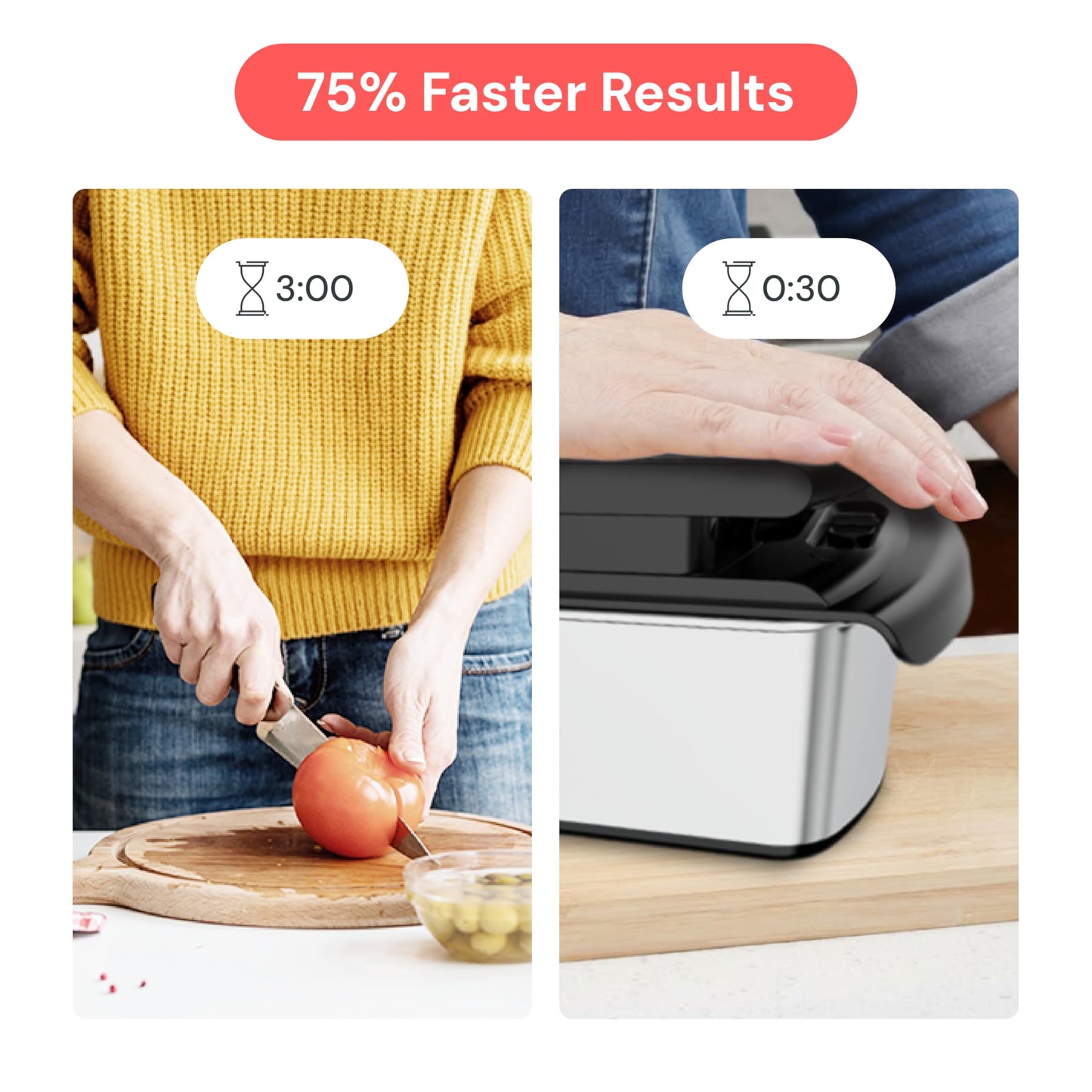 Fullstar All in One Vegetable Chopper and Mandoline Slicer - Food Chopper with Container and Julienne Slicer, Fruit Slicer, Veggie Cutter, Kitchen Gadgets & Gift for Mom (8 in 1, Stainless Steel)