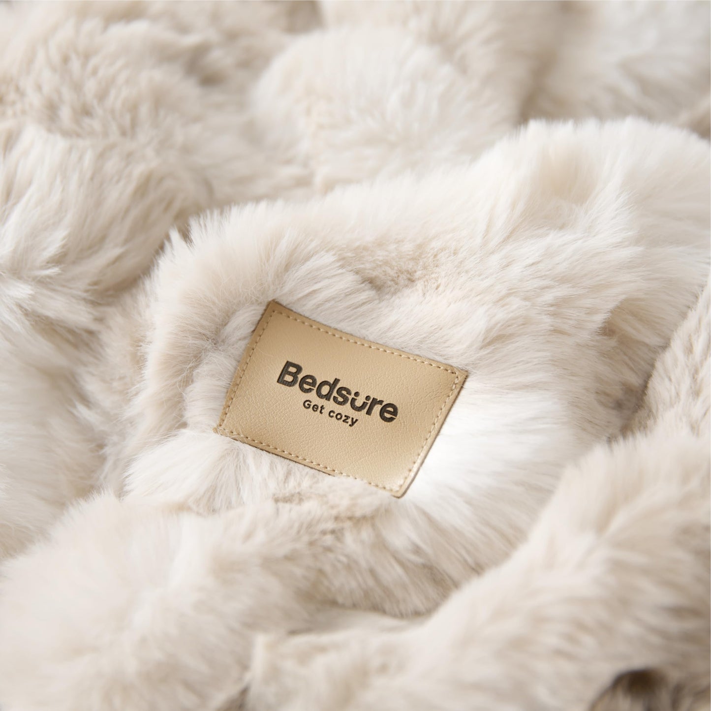 Bedsure GentleSoft Fluffy Faux Fur Throw Blanket for Couch, Soft Fuzzy Fleece Blankets & Throws, Tie-dye Taupe Cozy Gifts for Women Teen Girls, Minky Thick Warm Plush Gifts for Birthday, Anniversary