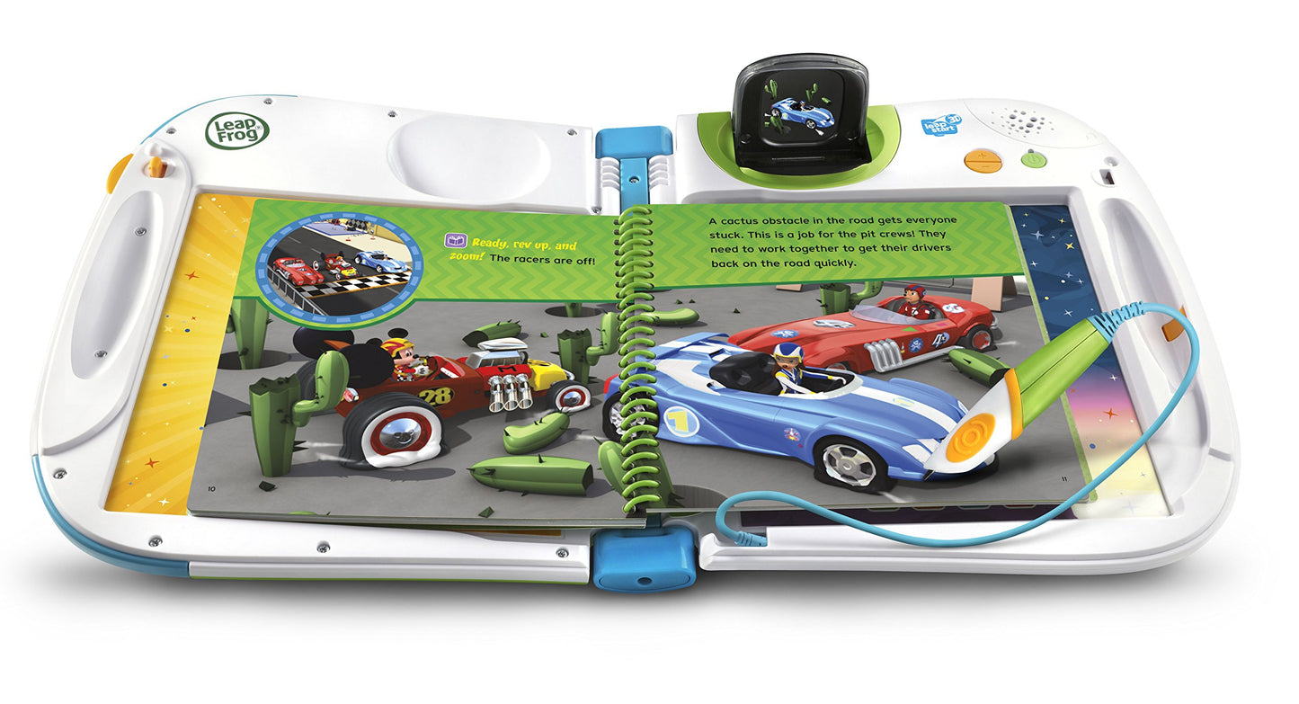 LeapFrog LeapStart 3D Mickey and The Roadster Racers Book
