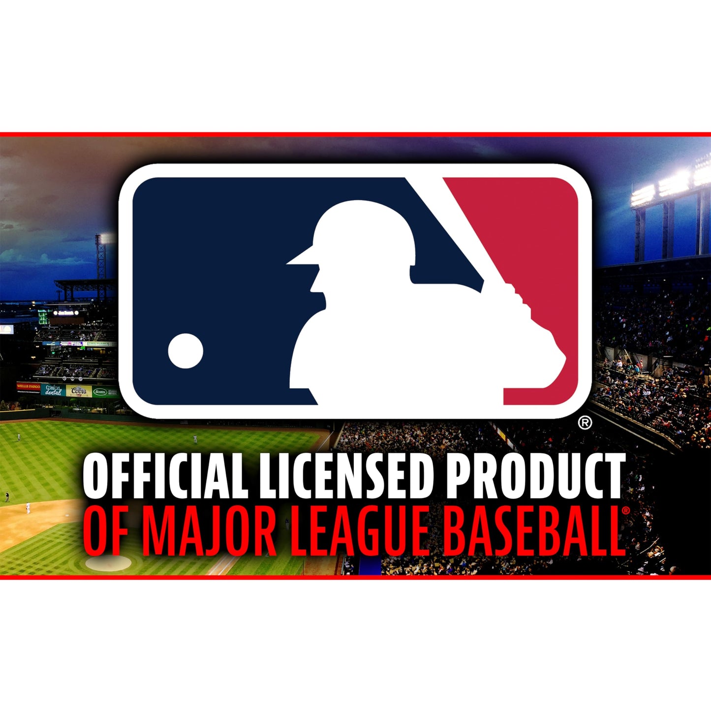Franklin Sports Team MLB 3Pack Foam Baseballs-Gradient