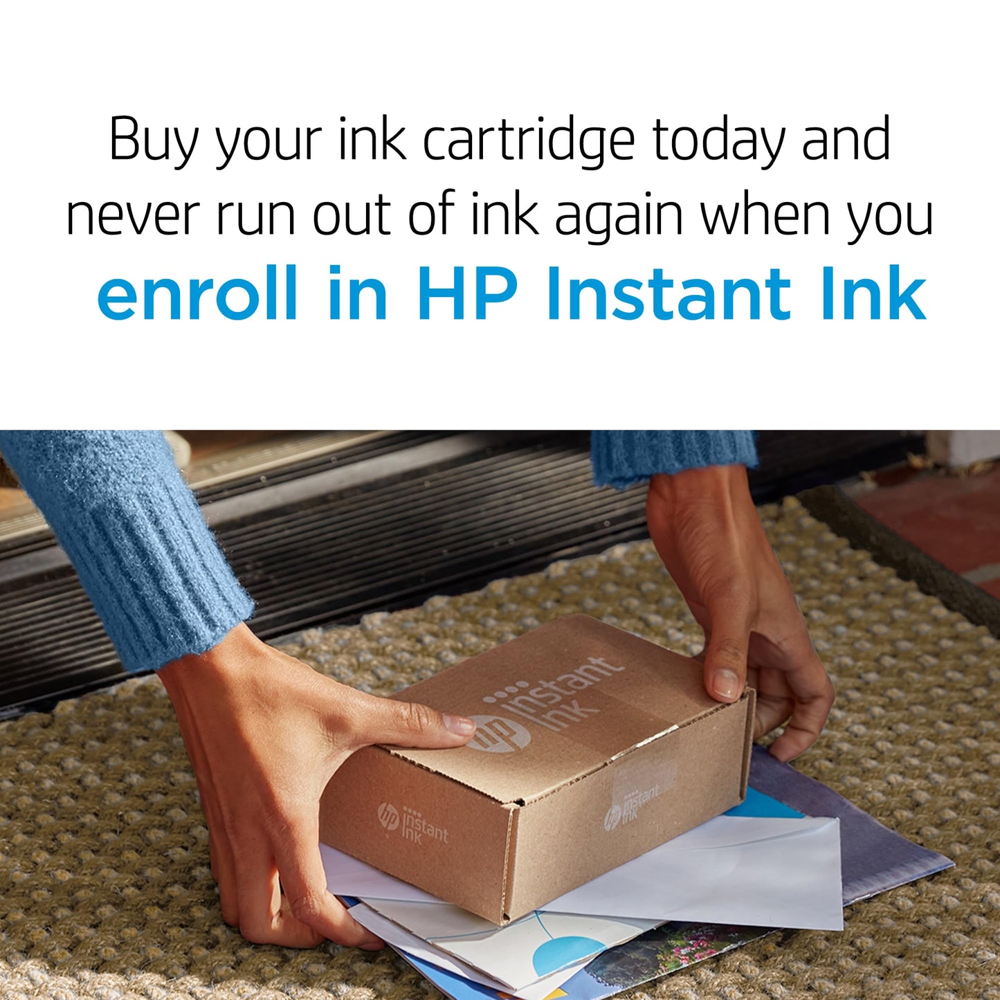HP 62 Tri-Color Ink Cartridge | Works with Printer Series: Envy 5540, 5640, 5660, 7640, OfficeJet 5740, 8040, OfficeJet Mobile 200, 250 | Instant Ink Eligible| C2P06AN | Packaging May Vary