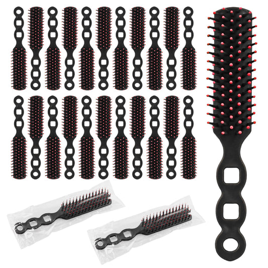 Bulk Hair Brushes for Homeless Individually Wrapped, Hair Brush Bulk, Hair Brush for Curly Hair Suitable for Homeless,Shelter,Air Bnb/Hotel/Guest Apartment (150 PCS)