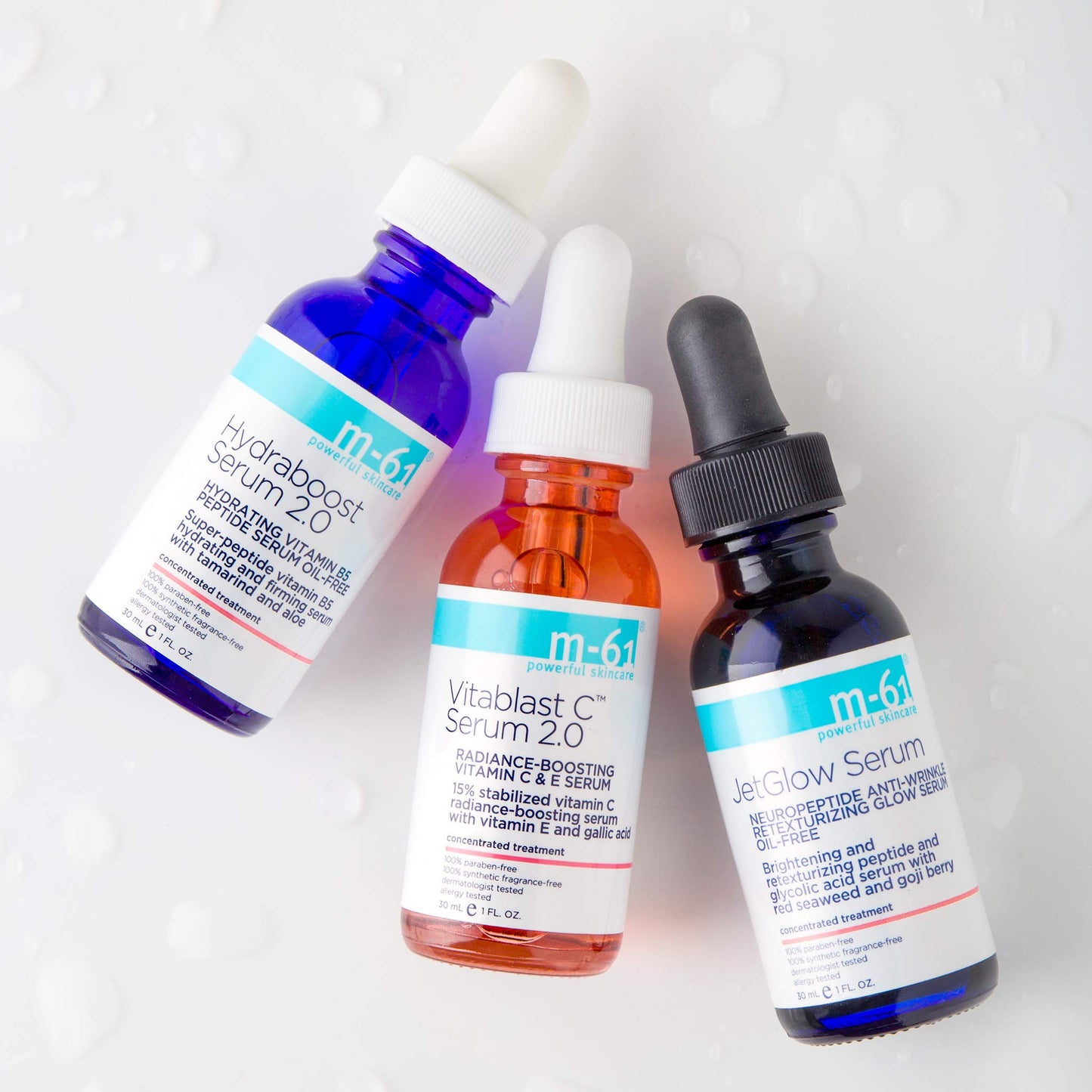 M-61 Hydraboost Serum 2.0 - Supercharged hydrating and firming serum with peptides, vitamin B5 & tamarind