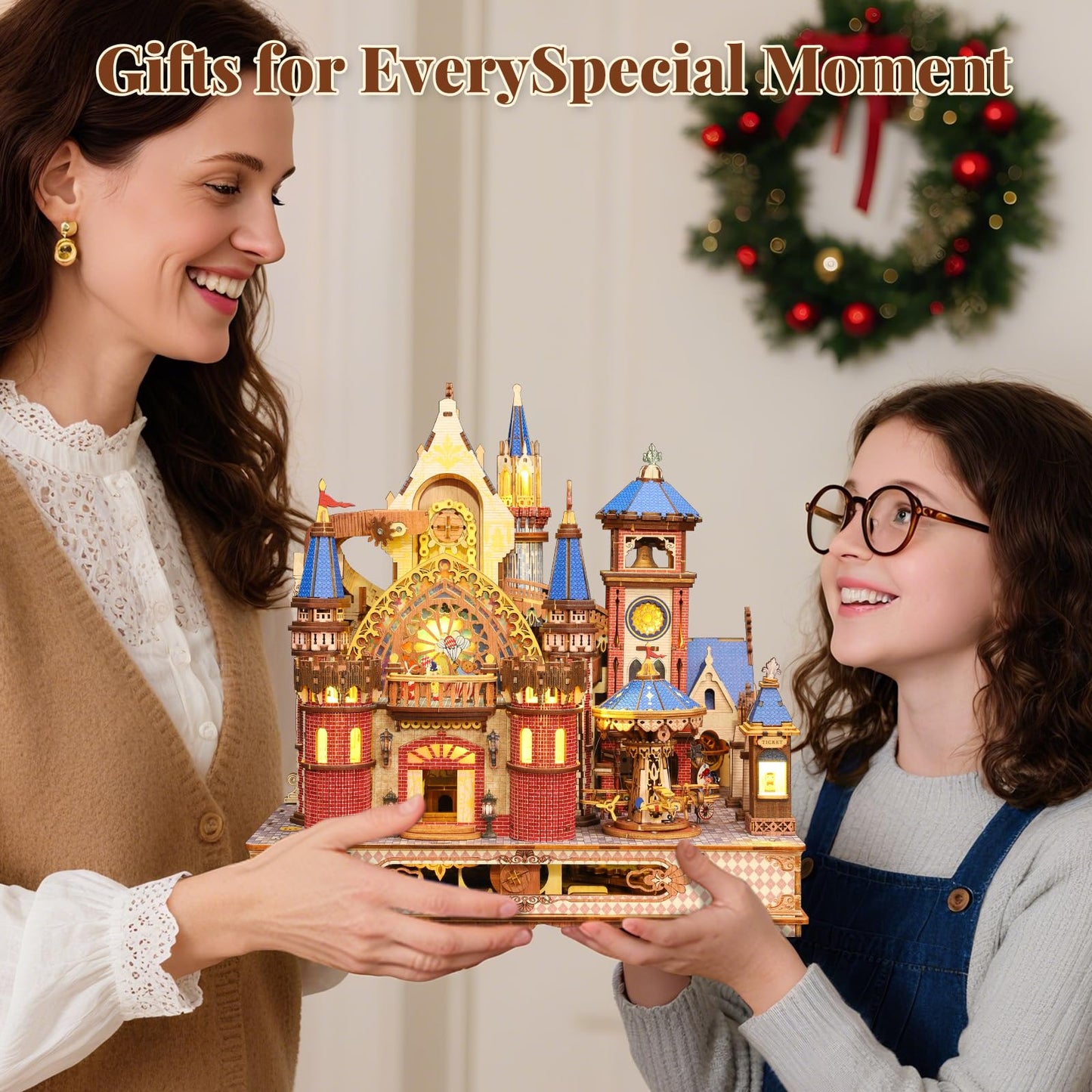 LogicTwist 3D Wooden Puzzles for Adults