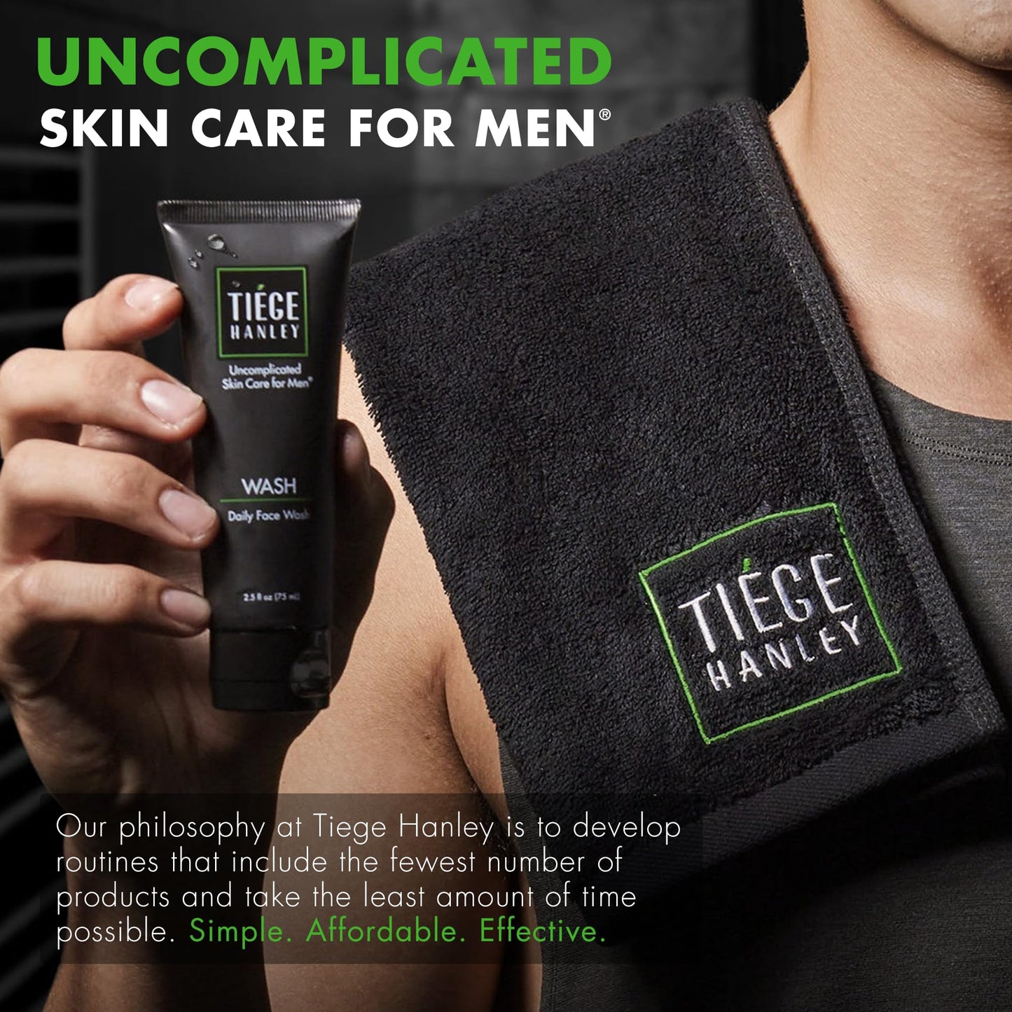 Tiege Hanley Mens Night Cream for Face, PM Bedtime Facial Moisturizer - Anti-Aging Night Time Wrinkle Cream for Men with Sensitive Skin - Overnight Moisturizer for a Soft, Smooth, & Hydrated Skin
