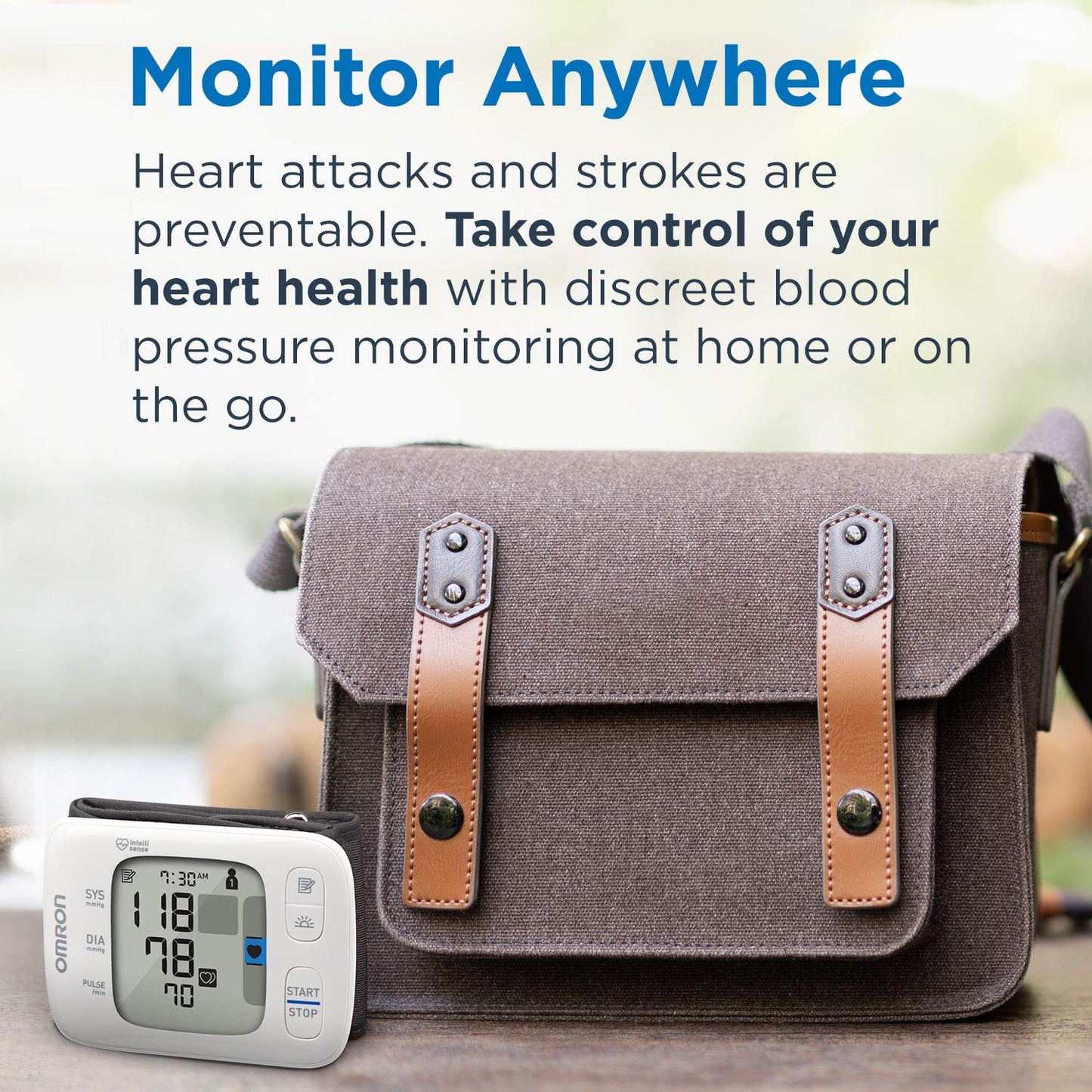 OMRON Gold Wireless Wrist Blood Pressure Monitor for Home Use - #1 Doctor & Pharmacist Recommended Brand - Clinically Validated - Connect App