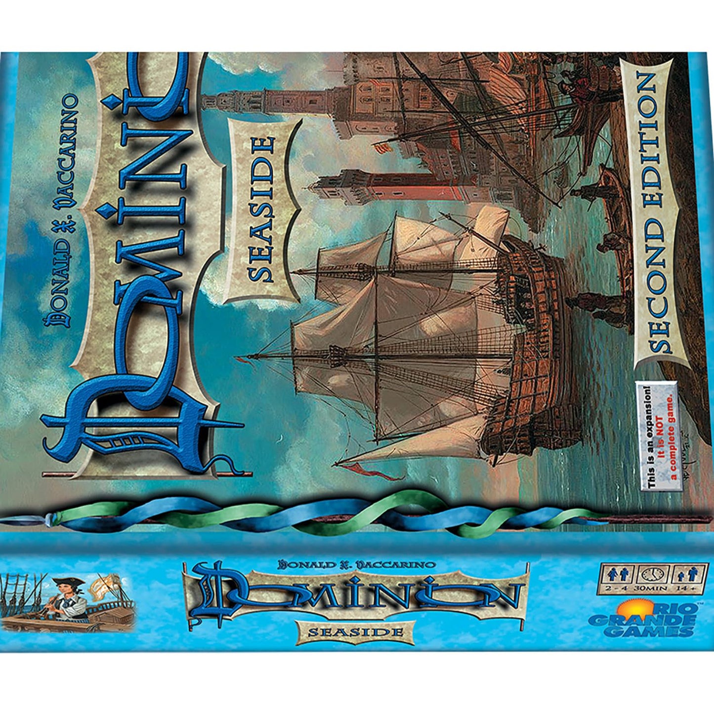 Rio Grande Games: Seaside Second Edition- Strategy Board Game, Rio Grande Games, Ages 14+, 1-4 Players, 90-120 Min