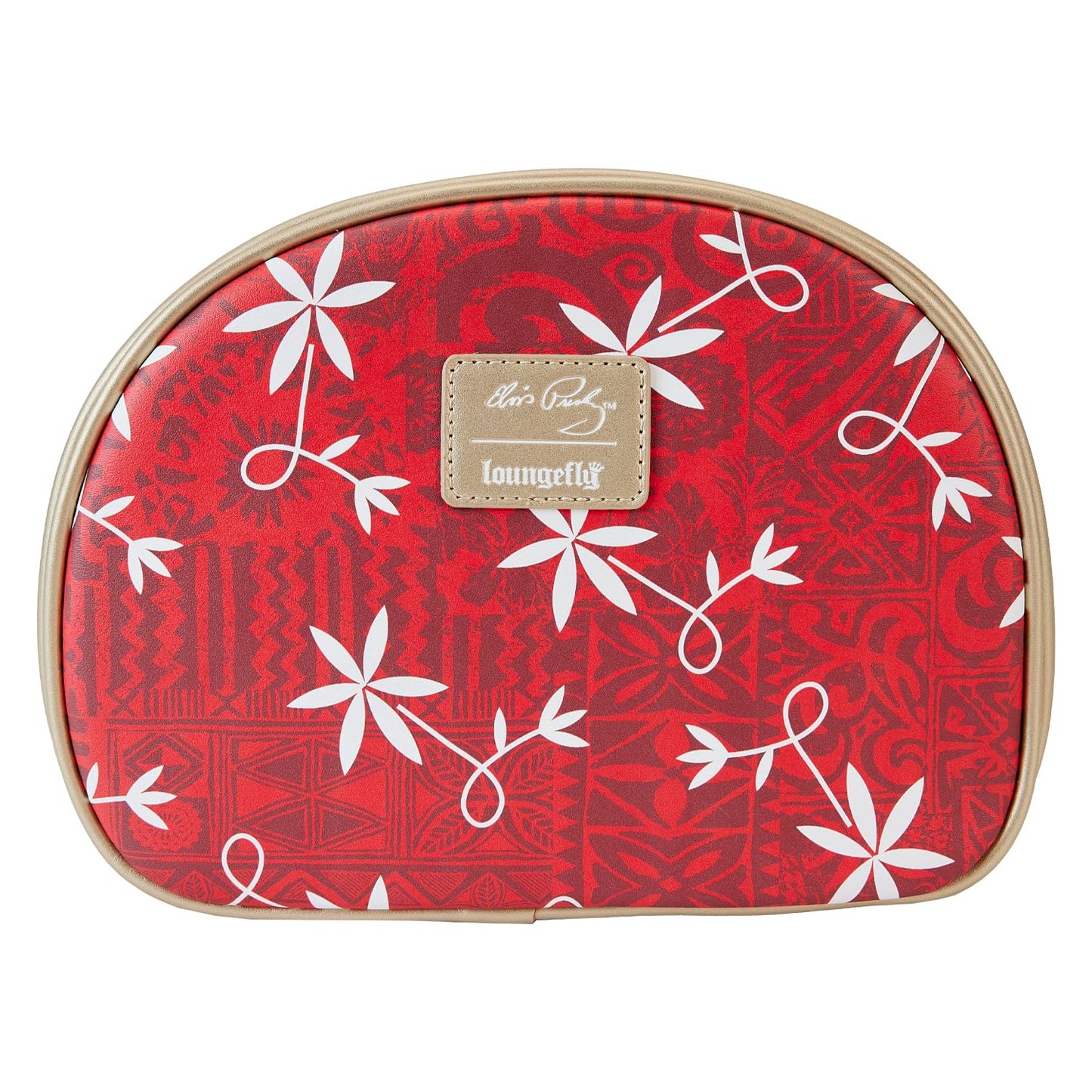 Loungefly Elvis Presley Aloha Hawaiian Print 2-Piece Cosmetic Set