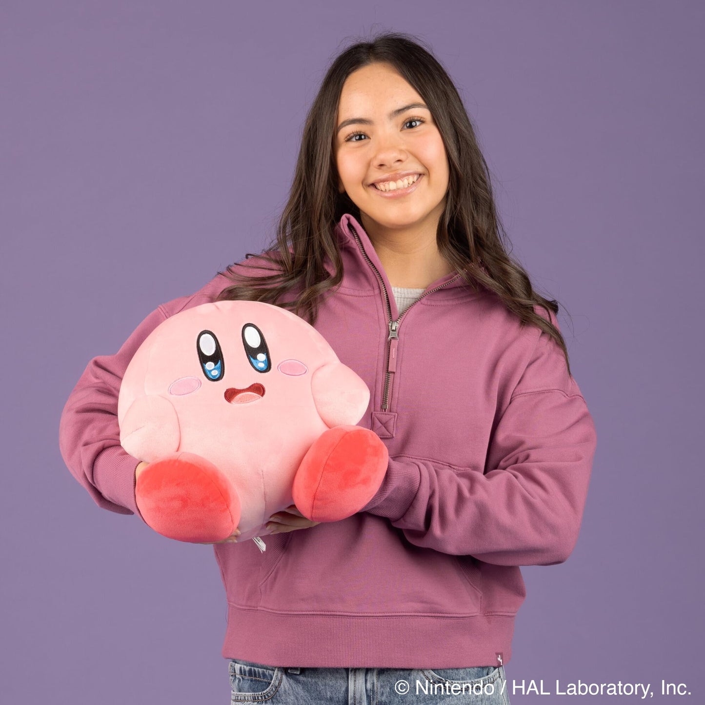 Club Mocchi Mocchi- Kirby Plush - Kirby Dream Buffet Plushie - Soft and Squishy Collectible Plushies - Gaming Room Decor and Gifts - Video Game Collectibles - 15 Inch