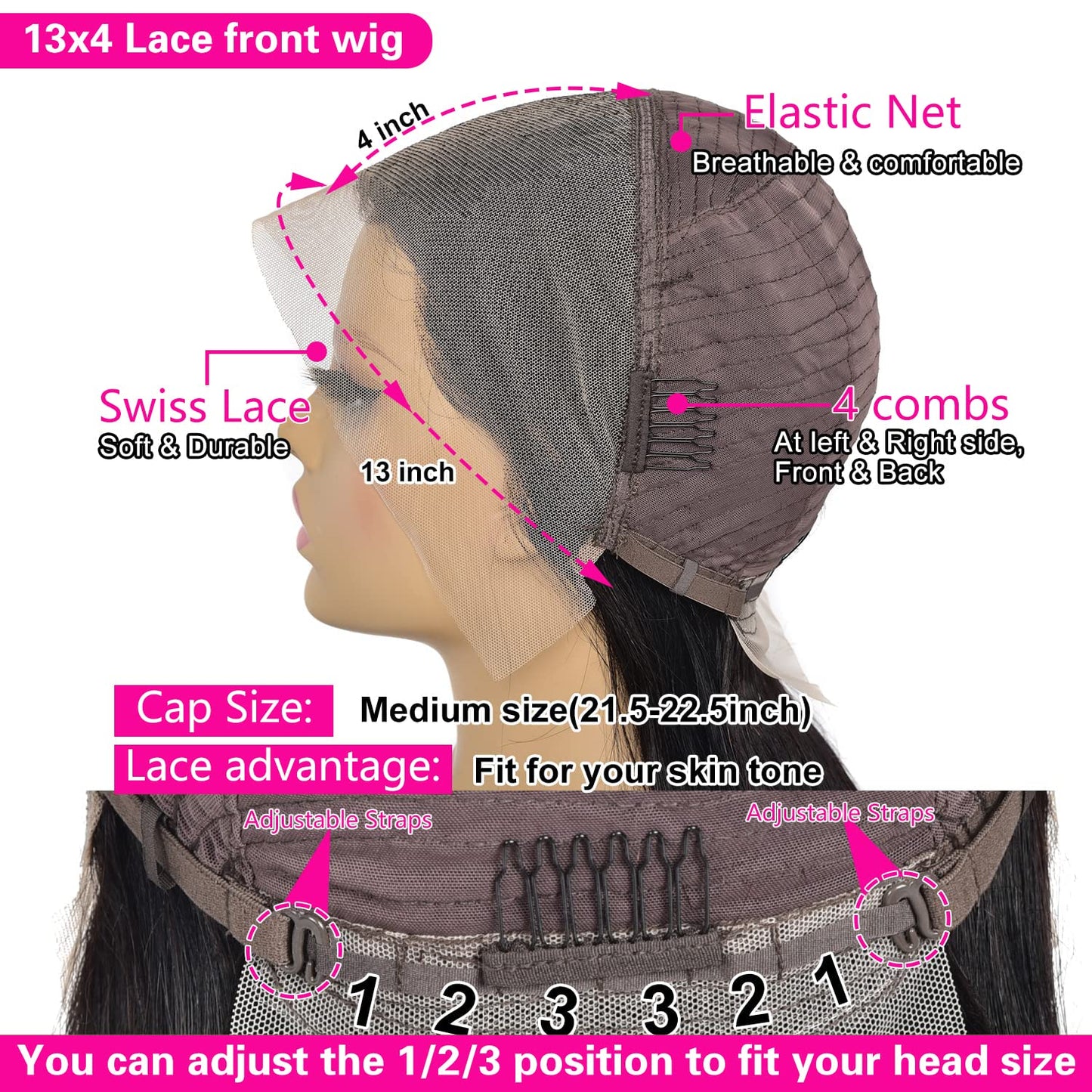Qangelabeauty Short Bob Wig Human Hair 13x4 Frontal Bob Wigs Human Hair Pre Plucked wigs for Black Women Bob Lace Front Wigs Human Hair 10 Inch 180% Density with Baby Hair Natural Color