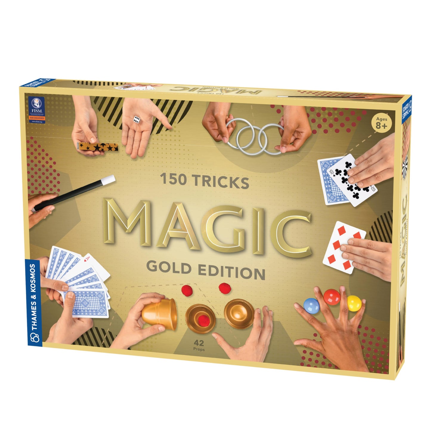Thames & Kosmos Magic: Gold Edition Playset with 150 Tricks