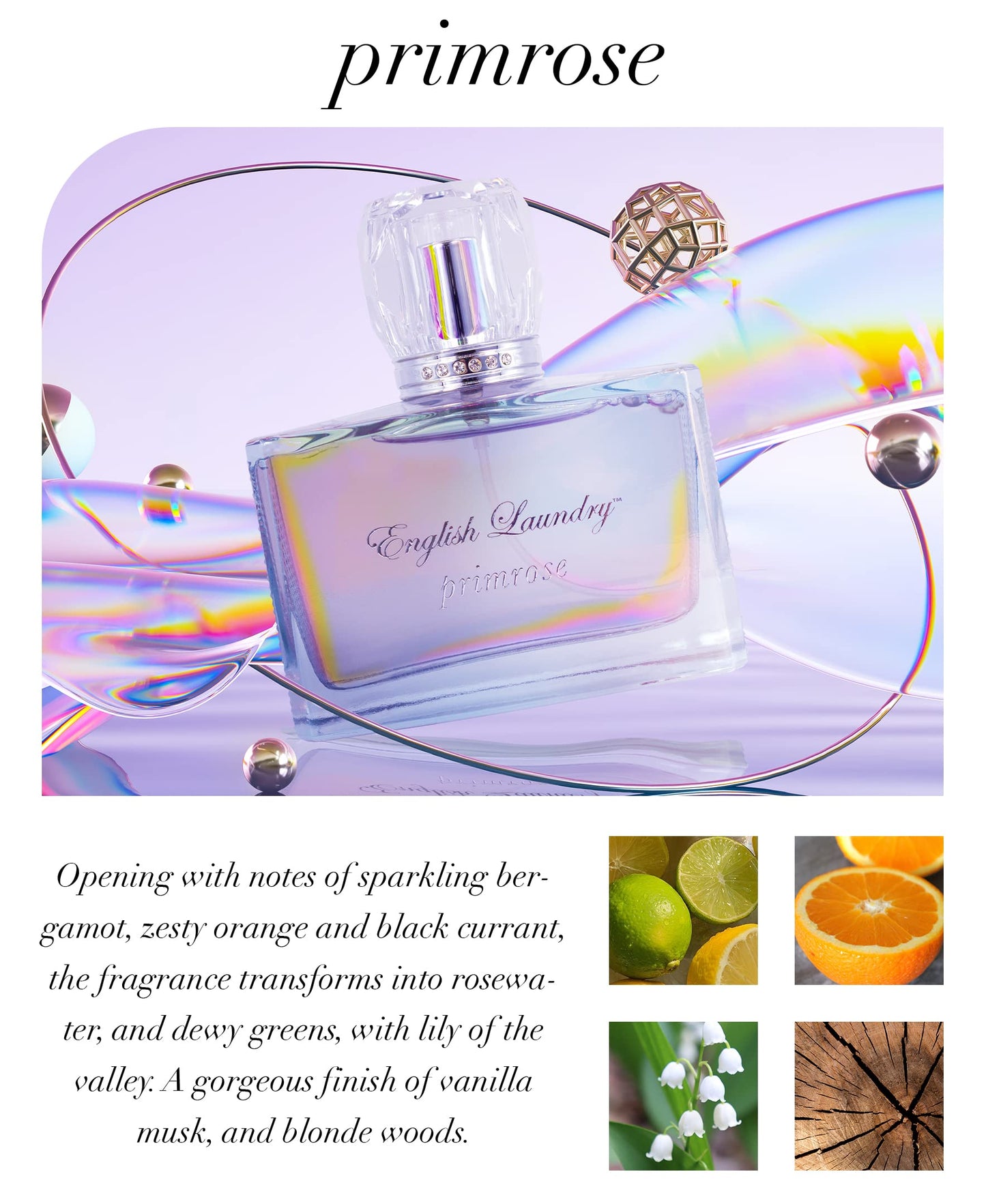 English Laundry Primrose Eau De Parfum Spray, 3.4 fl. oz. for Women