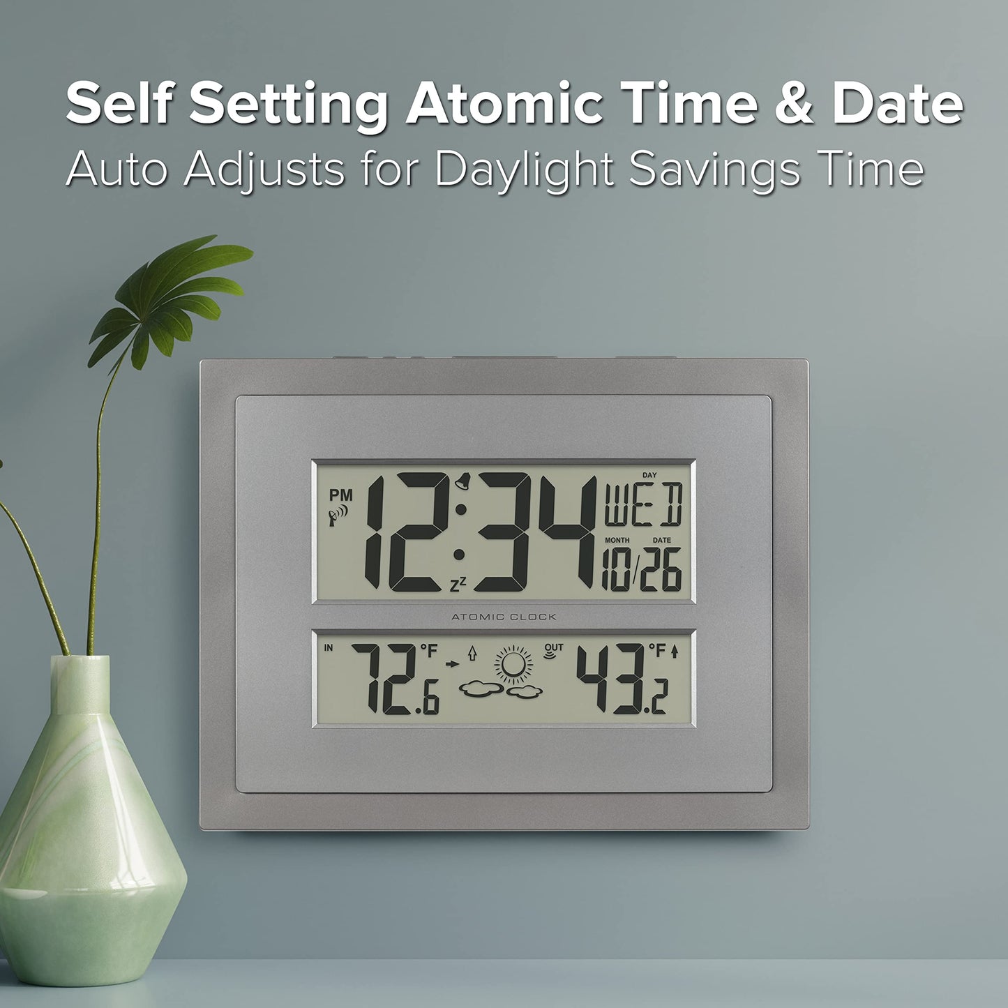 La Crosse Technology Atomic Wall/Table Clock (512-85937)