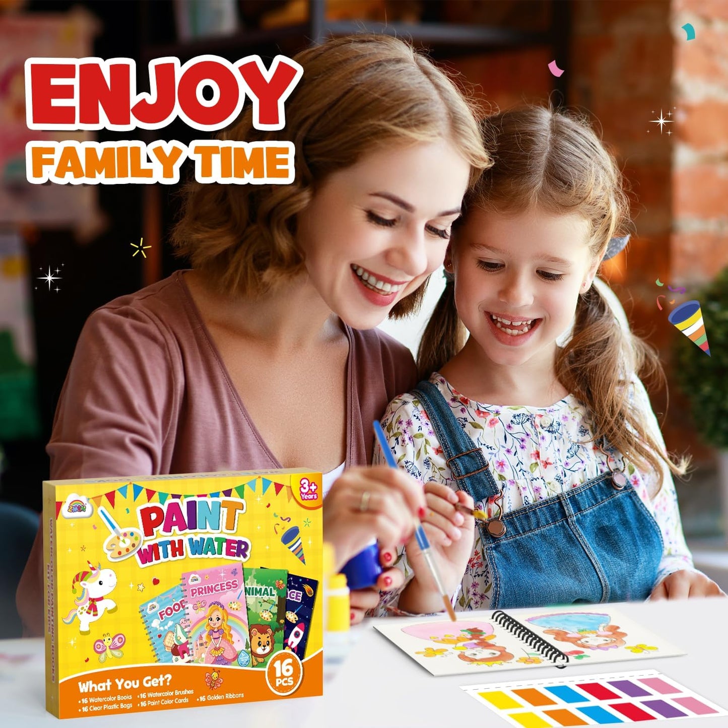 ZMLM 32 Water Coloring Books for Kids