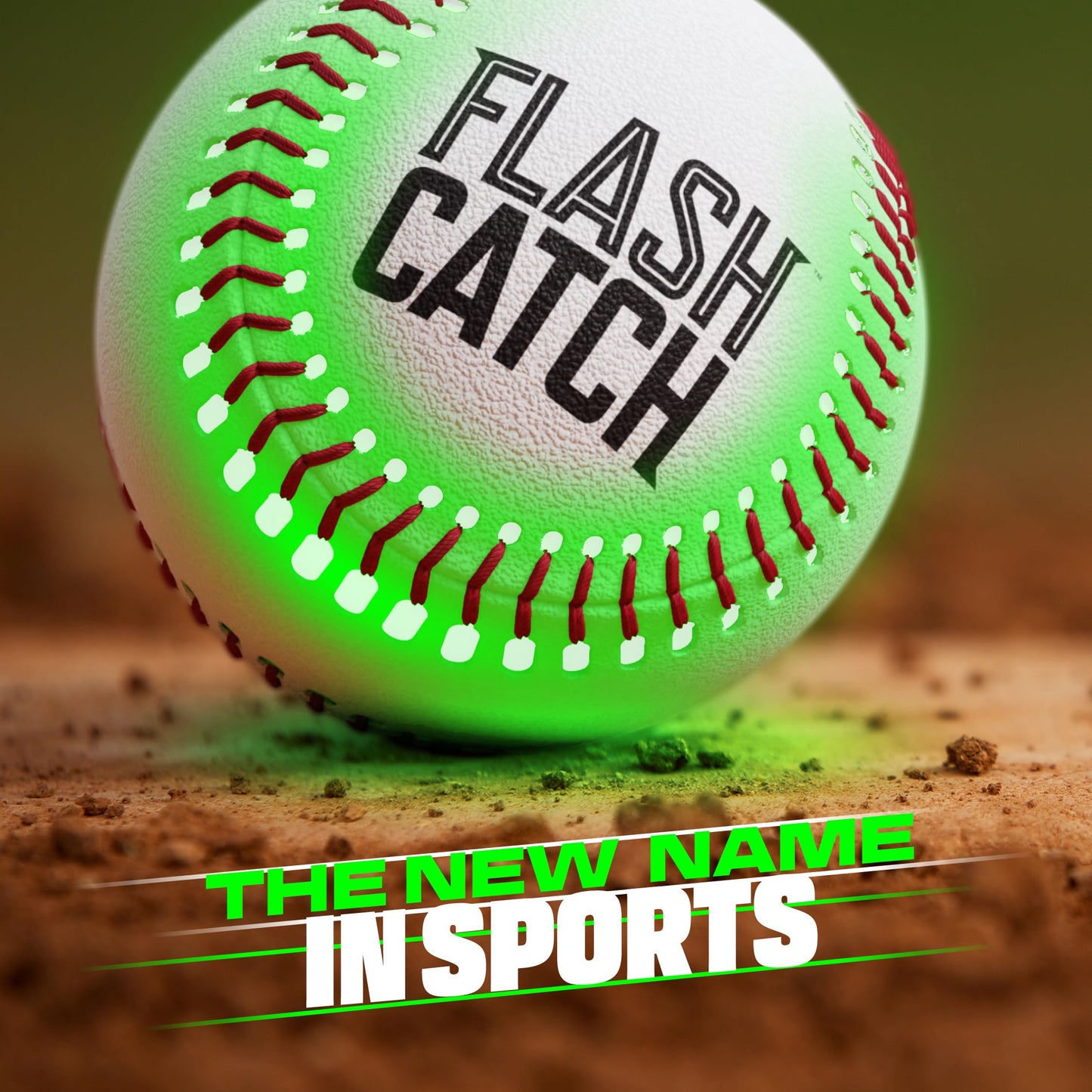 FlashCatch Rechargeable Light up Baseball for Kids and Teens Recreation_Ball