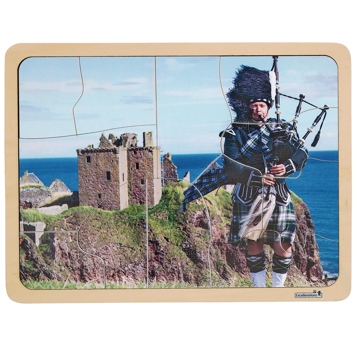 Multi-Cultural World Photo Puzzles - Set of 9, Excellerations, World Culture Exploration, Multicultural Puzzles for Preschoolers