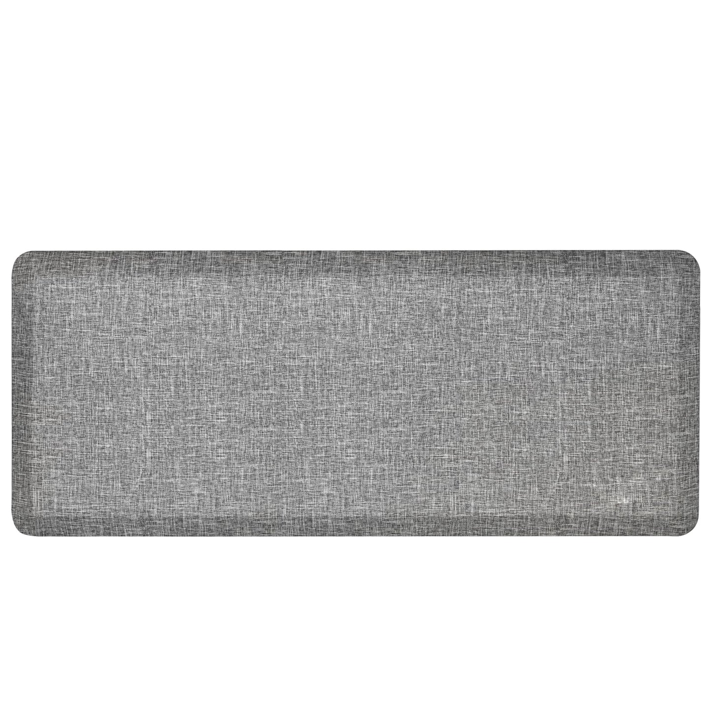 Ergohead Anti Slip 3/4 inchs Anti Fatigue Kitchen Floor Mat, Ergonomic Comfort Standing Mat, Waterproof Kitchen Runner for Home, Kitchen, Office, Laundry, Garage (Light Gray, 24" x 70" -0.75")