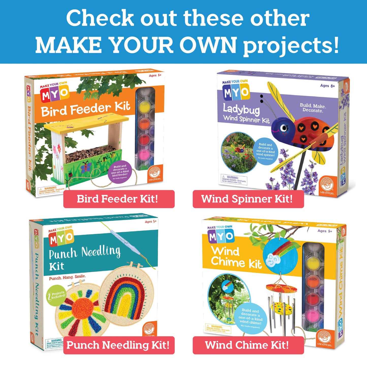 (New Sept) Mindware Make Your Own: Birdhouse