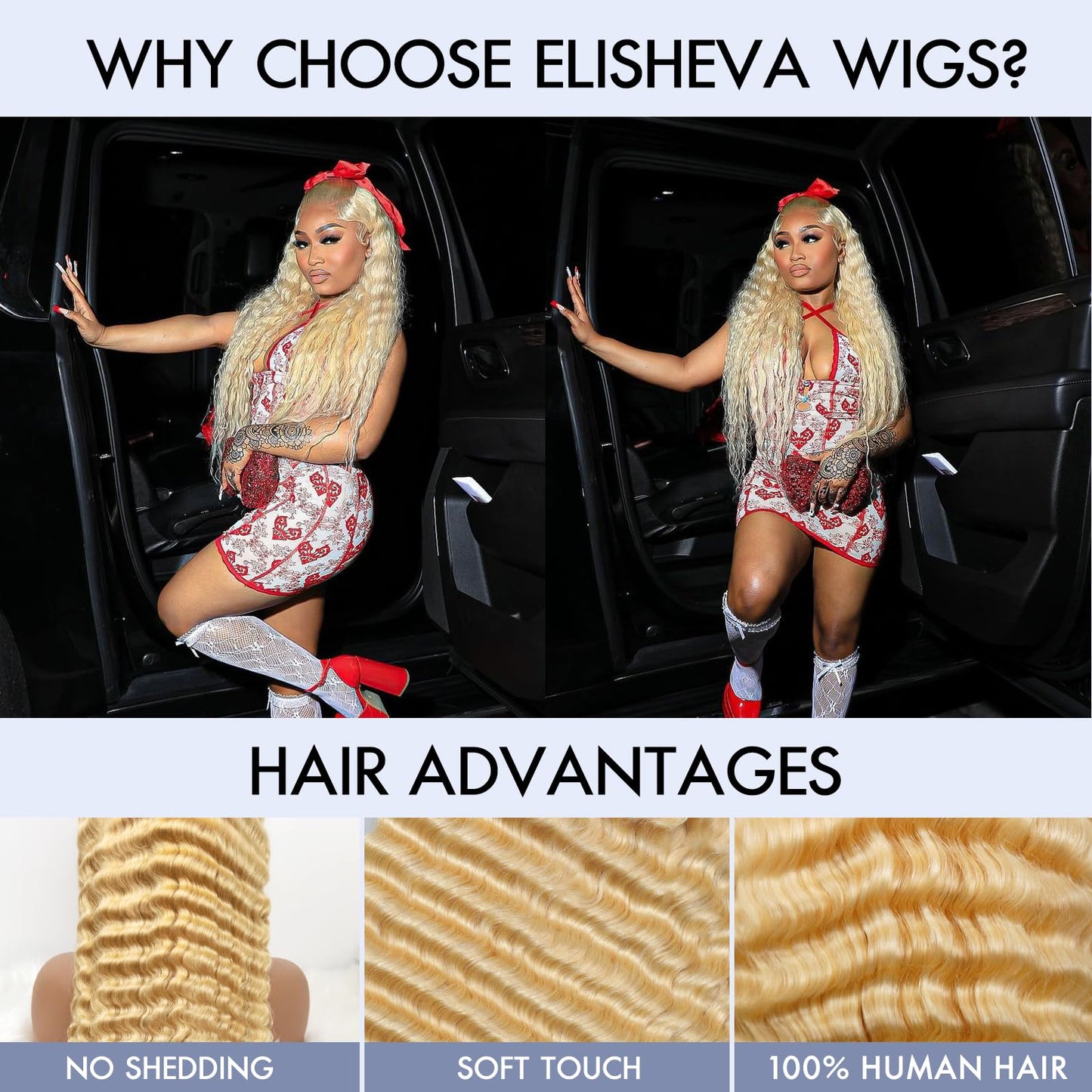 613 Lace Front Wig Human Hair 28 Inch Deep Wave Blonde Wig Human Hair 16A 13x4 HD 613 Deep Wave Blonde Lace Front Wigs Human Hair 180% Density Curly Blonde Frontal Wig Deep Wave 613 Wig Pre Plucked