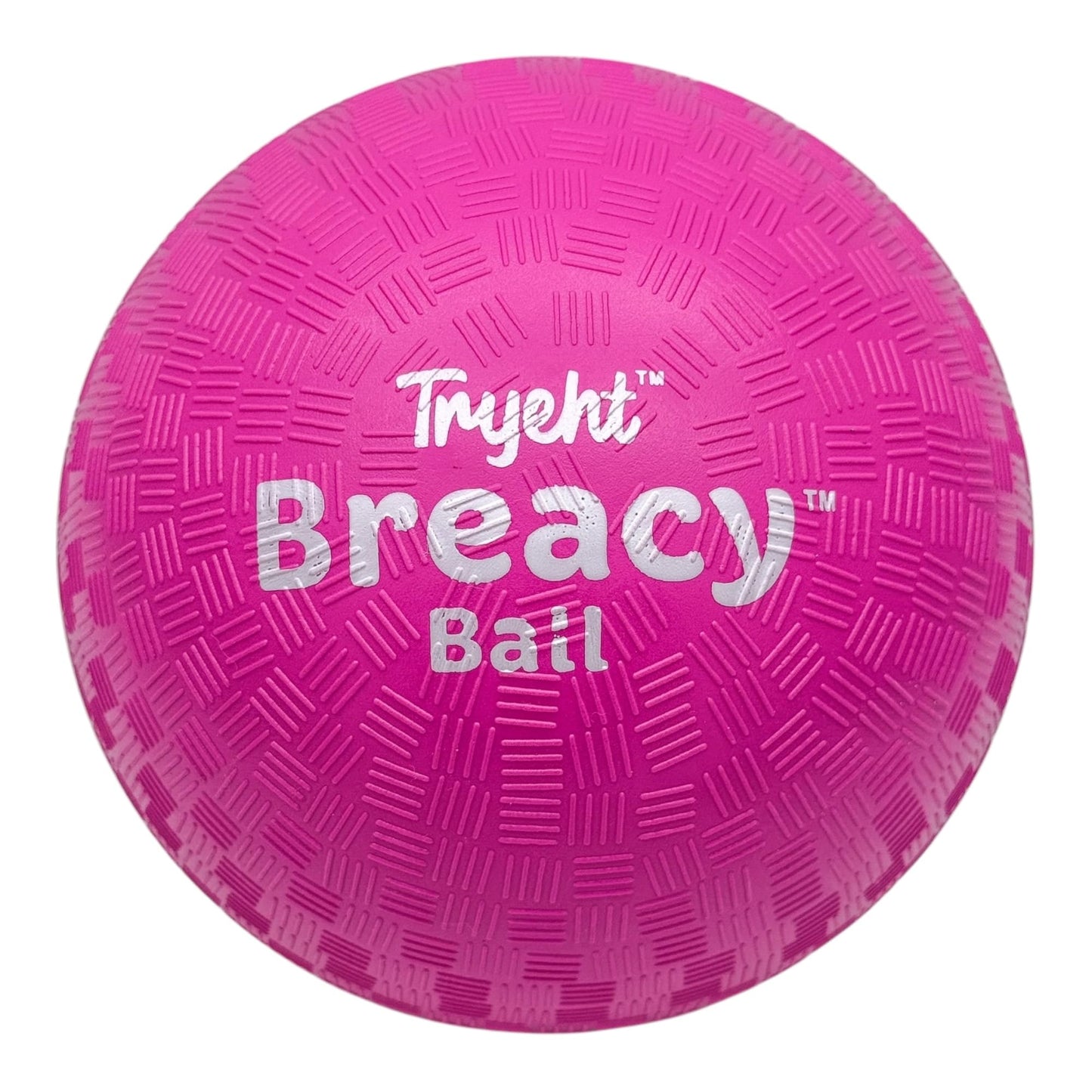 Tryeht Self Inflating Playground Ball 5″, 2 Pack, Neon Purple Breacy Ball, Self Inflating Bouncy Ball, Never Need Pump for Kickball, Playground, Handball, Square and School